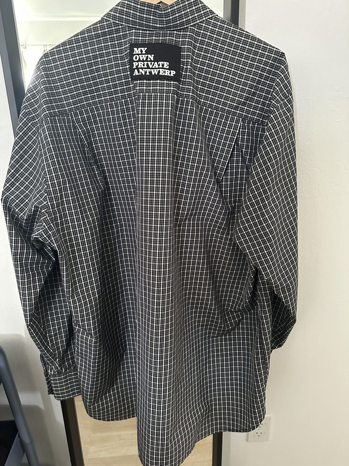 Raf Simons Raf Simons My Own Private Antwerp Plaid Shirt Size US M / EU 48-50 / 2 - 5 Thumbnail