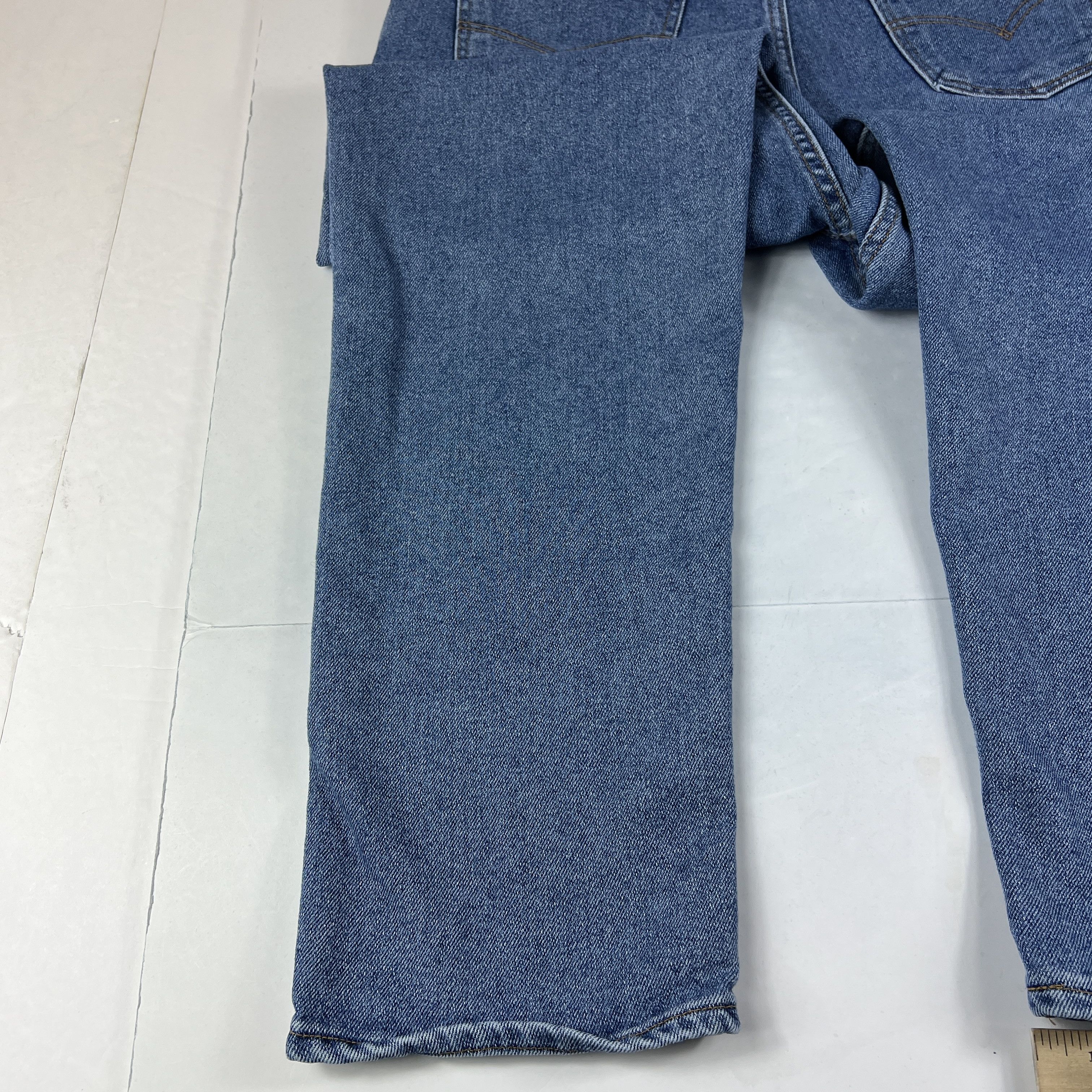 Vintage VTG 90s Levi's Jeans 540 Flex Relaxed Straight Blue Denim Size US 36 / EU 52 - 16 Thumbnail