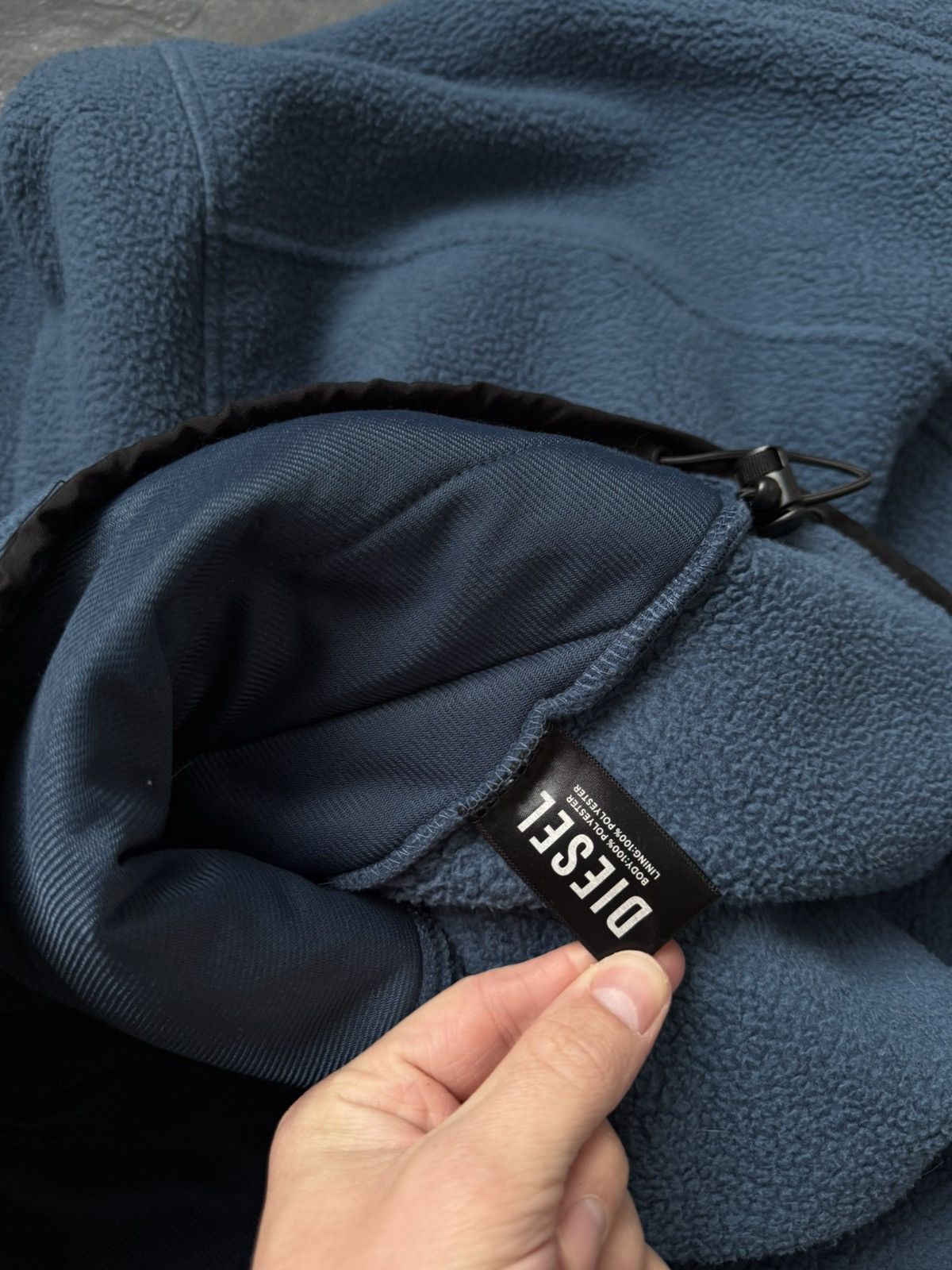 Diesel × Streetwear × Vintage Rare avangarde diesel zip fleece hoodie y2k Size US XL / EU 56 / 4 - 9 Thumbnail