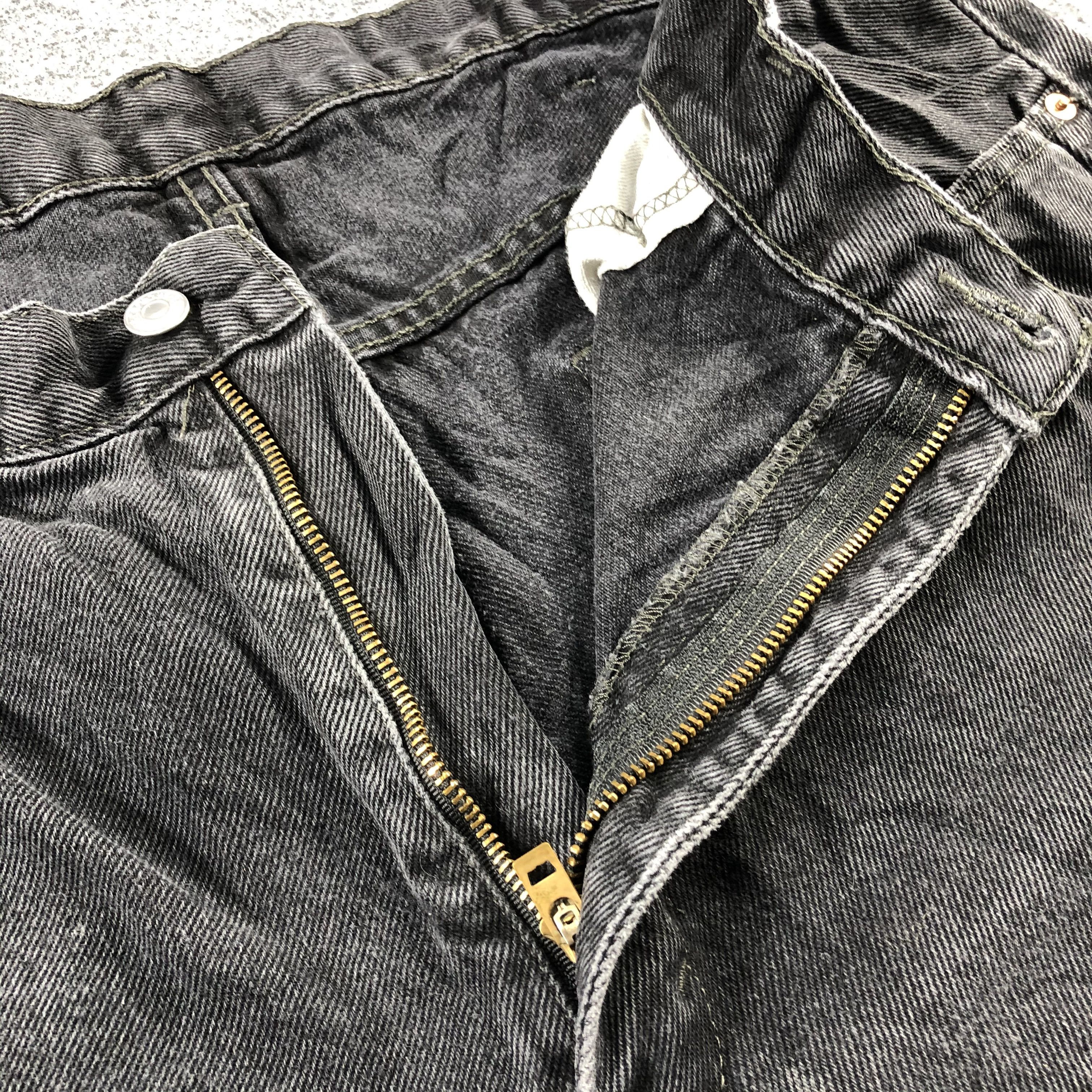 Levi's Vintage Faded Black Levis 550 Jeans-J2673 Size US 38 / EU 54 - 10 Thumbnail