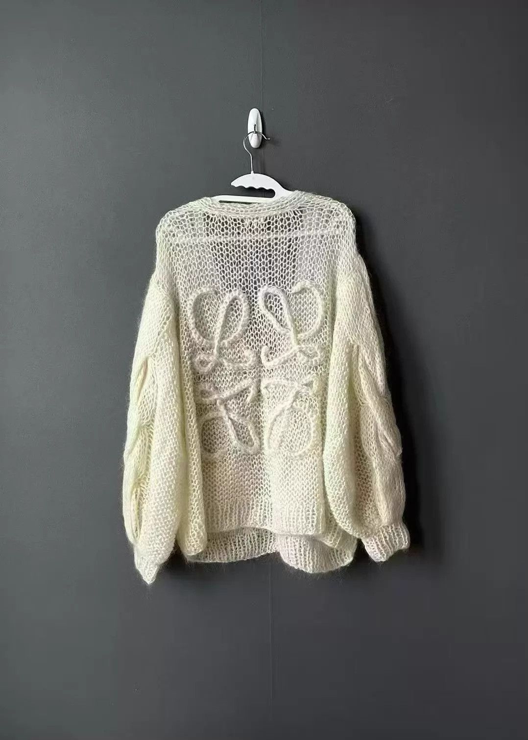 Loewe LOEWE Mohair Cardigan S New Size S / US 4 / IT 40 - 2 Thumbnail