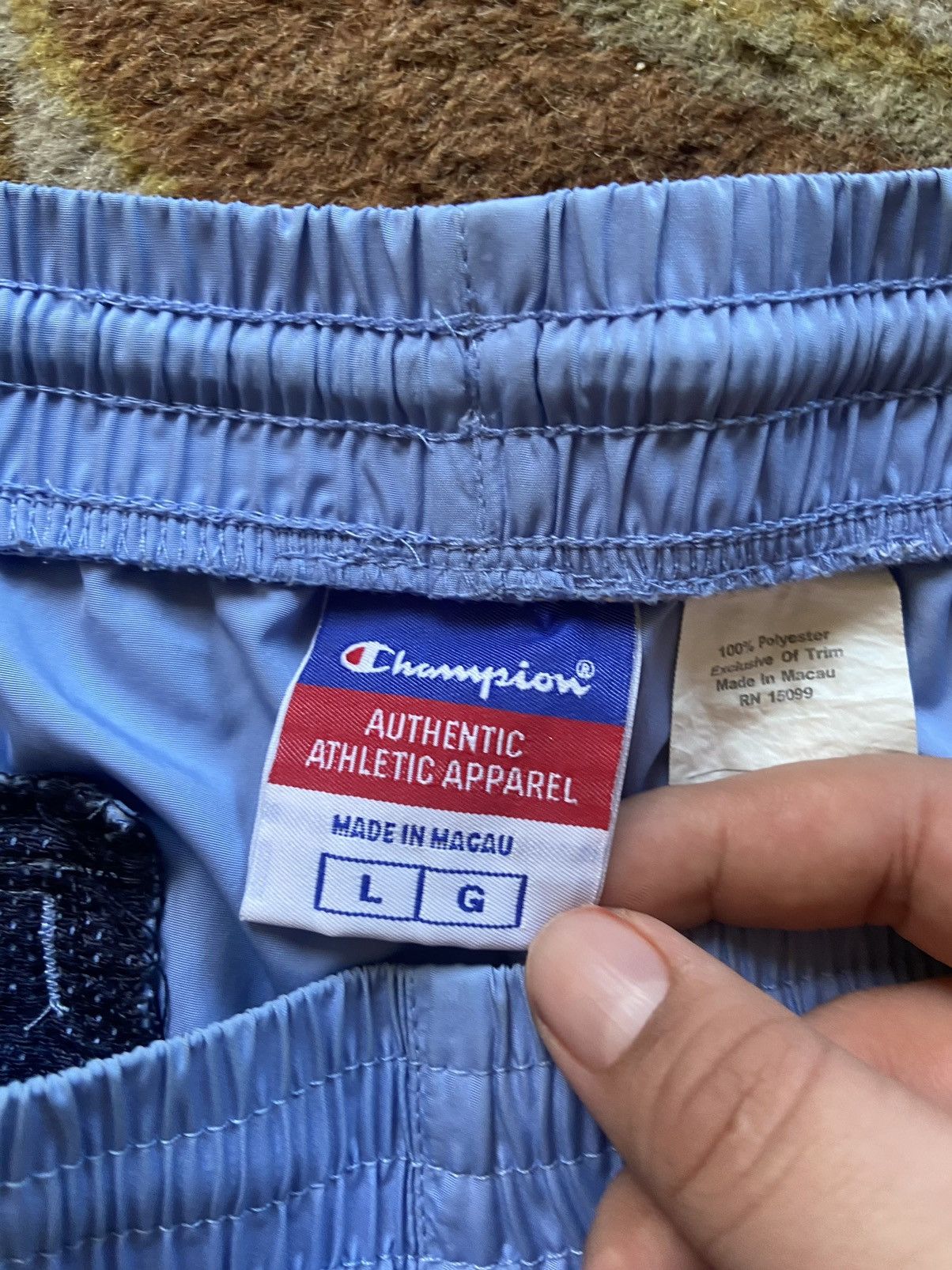 Champion Blue Vintage Champion Parachute Sweatpants Size US 34 / EU 50 - 4 Thumbnail