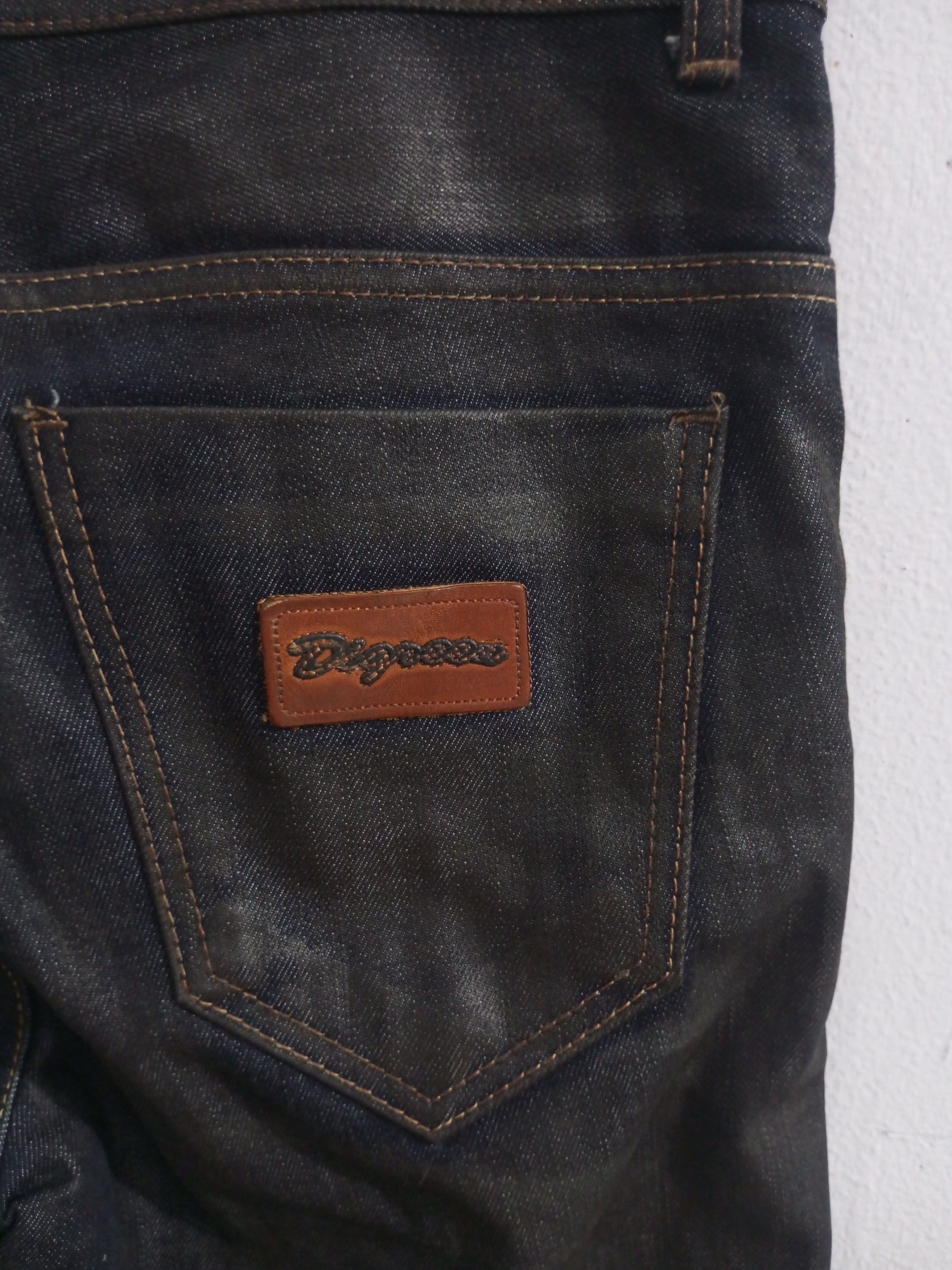 20471120 Vintage DIGREEN Washed denim jeans Size US 31 - 2 Thumbnail