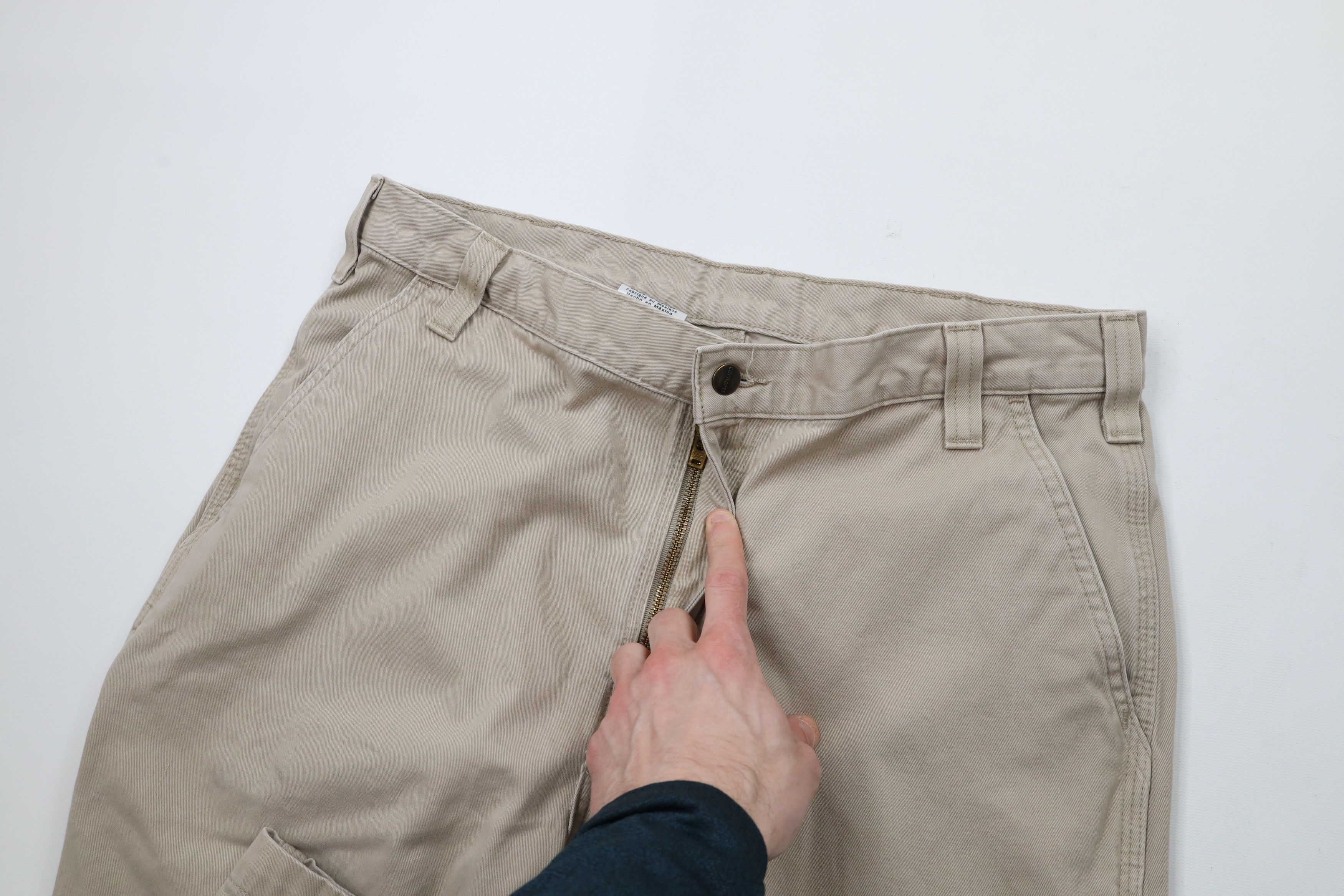 Carhartt × Vintage Vintage Y2K Carhartt Spell Out Relaxed Fit Chino Pants Size US 36 / EU 52 - 9 Thumbnail