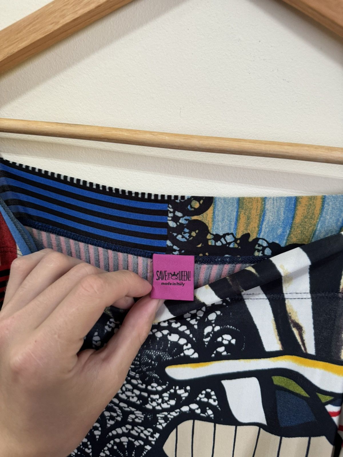 Designer × Japanese Brand SAVE THE QUEEN mesh top engraving like Jean Paul Gailtier Size M / US 6-8 / IT 42-44 - 5 Thumbnail