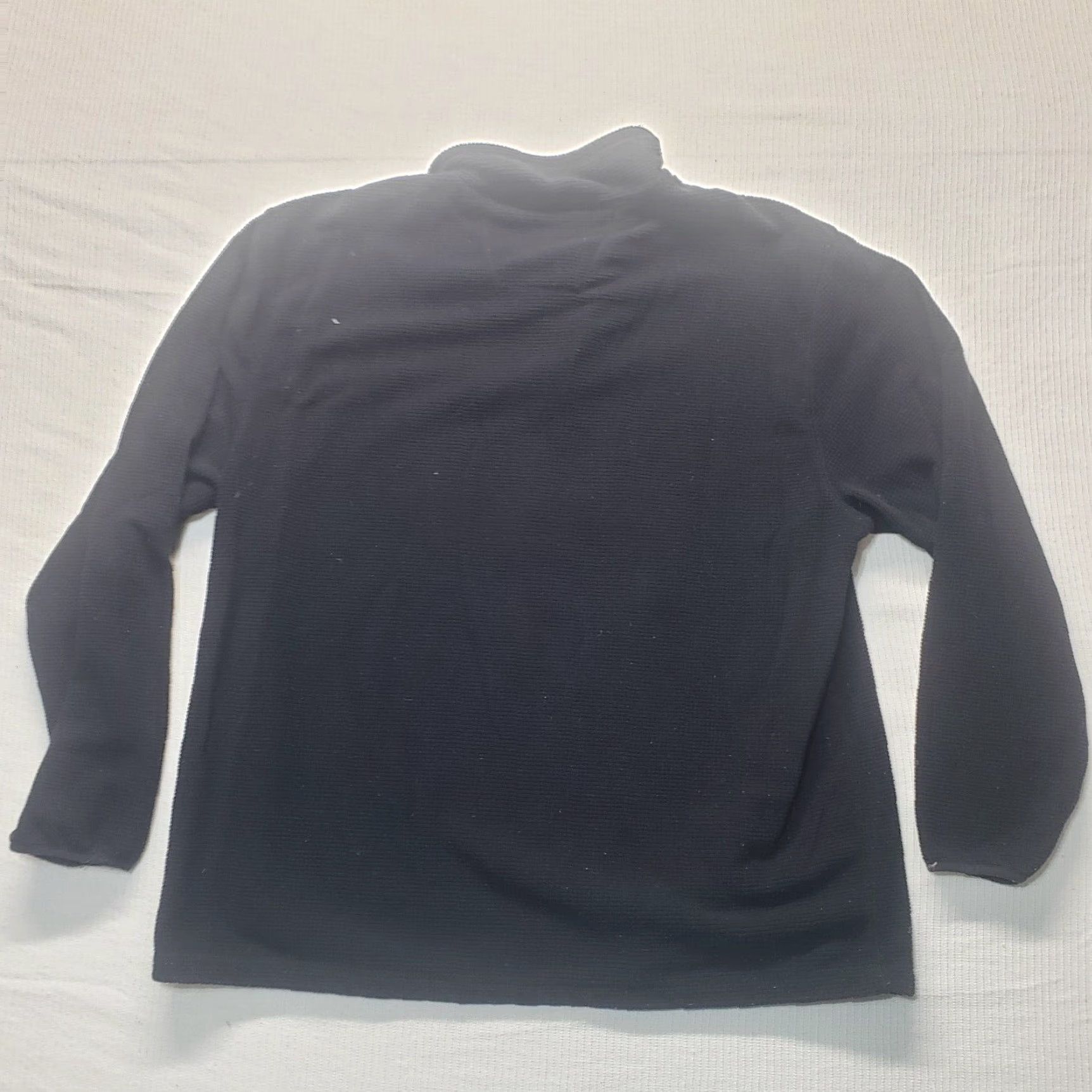 Timberland Timberland Sweater Solid Black 1/4 Zip Long Sleeve Logo Pockets 3XL Mens Pullover Size US XXL / EU 58 / 5 - 7 Thumbnail