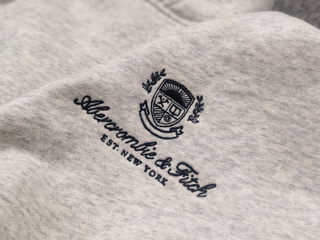 Abercrombie & Fitch Abercrombie & Fitch Logo oversized fleece Hoodie Vintage Size US L / EU 52-54 / 3 - 11 Thumbnail
