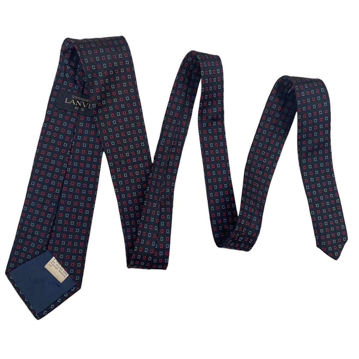 Lanvin × Vintage 💥VINTAGE LANVIN necktie silk tie Size ONE SIZE - 2 Thumbnail