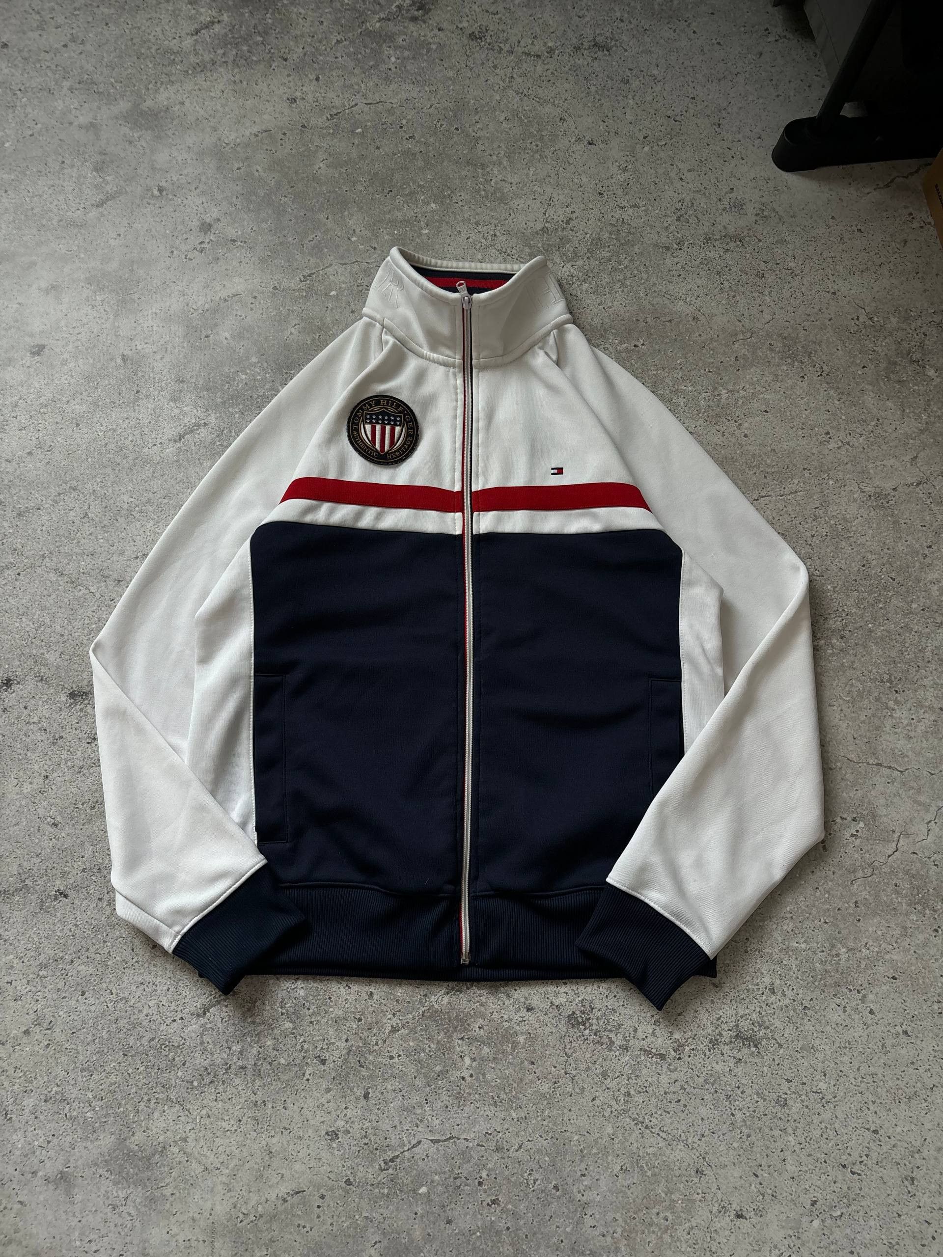 Tommy Hilfiger Vintage Tommy Hilfiger USA Logo Track Jacket chief keef Size US M / EU 48-50 / 2 - 2 Thumbnail