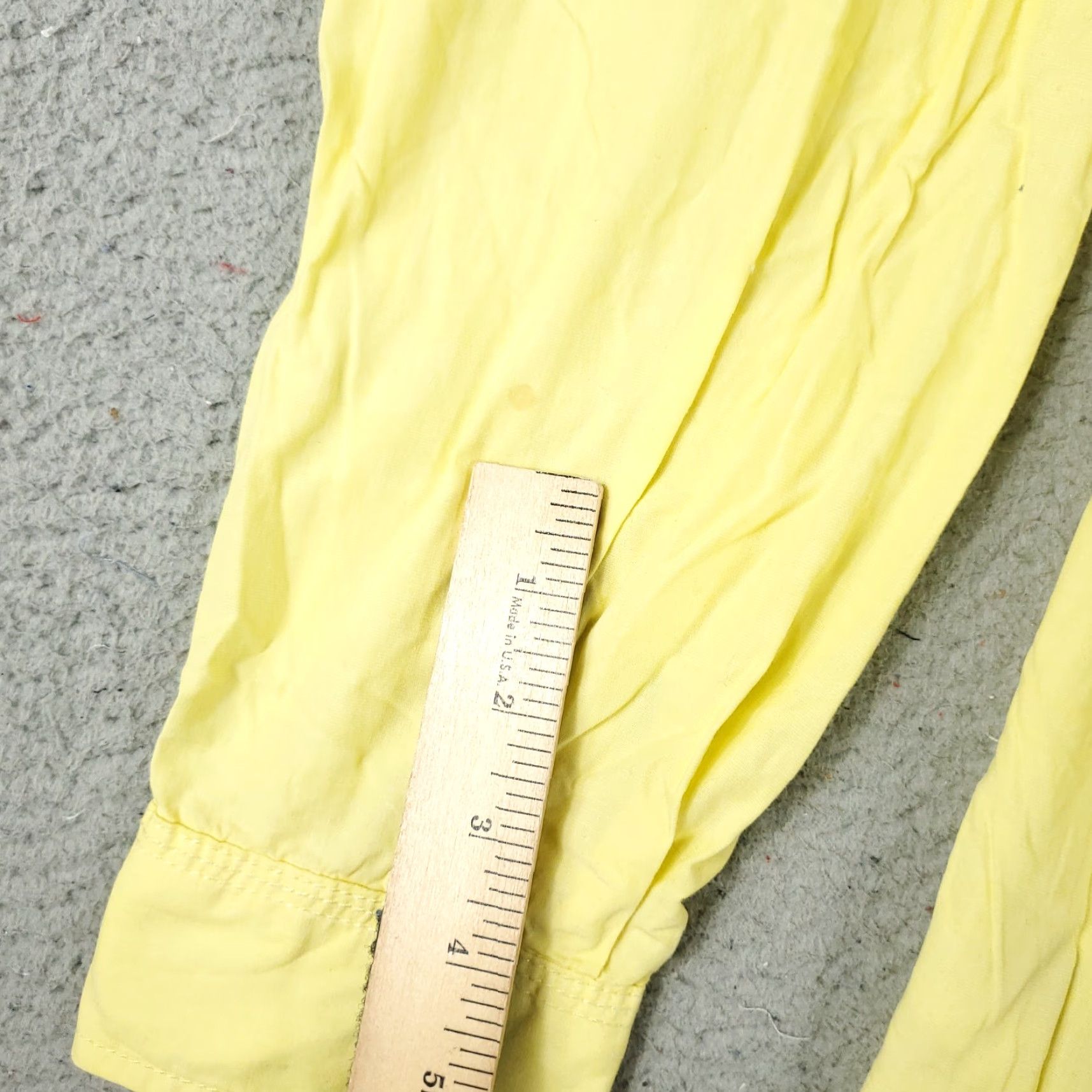 Tommy Hilfiger Tommy Hilfiger Shirt Mens Large Yellow Button-Up Long Sleeve Casual Solid Pattern Button-Up Details: Logo, Pockets, Regular Fit Womens? No. Size US L / EU 52-54 / 3 - 6 Thumbnail