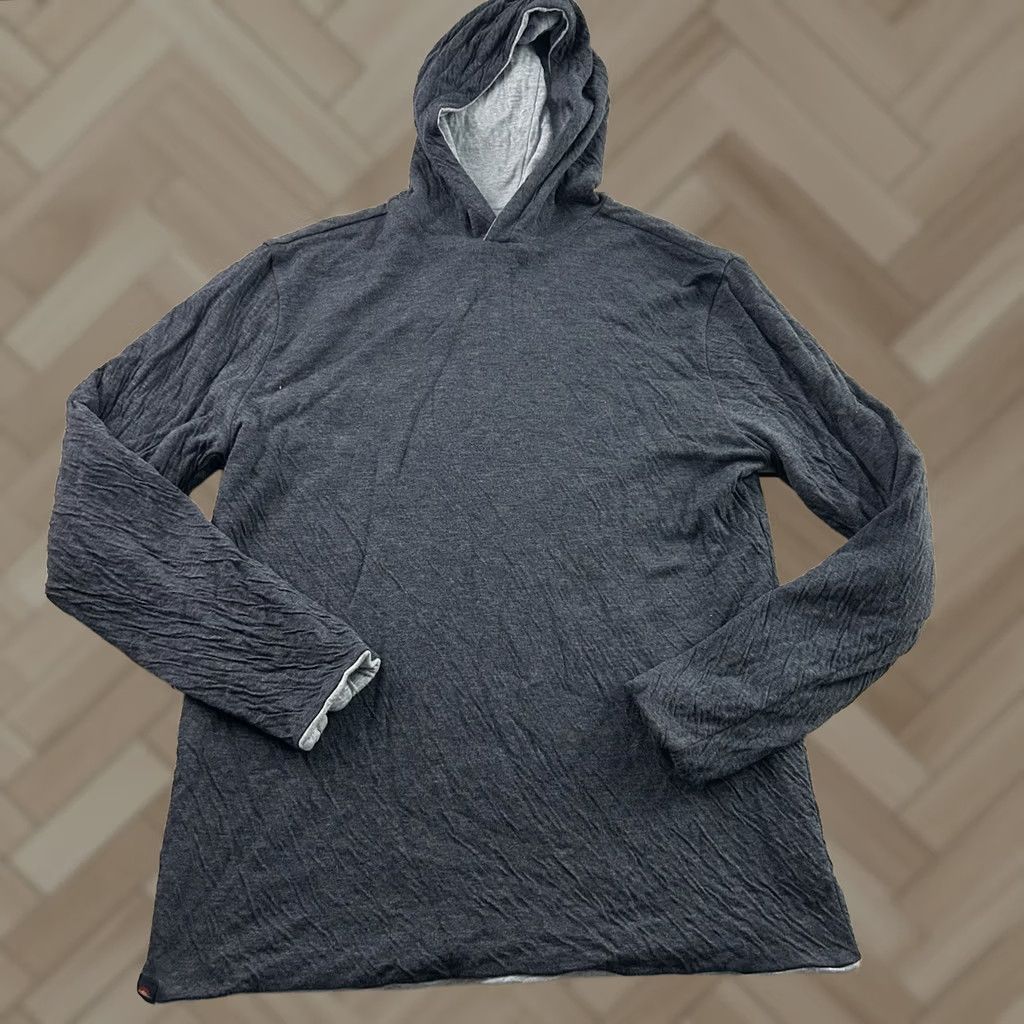 Faherty Faherty Reversible Hoodie Mens Hoodie Blue Size M Sweatshirt Shirt Pullover Size US M / EU 48-50 / 2 - 1 Thumbnail