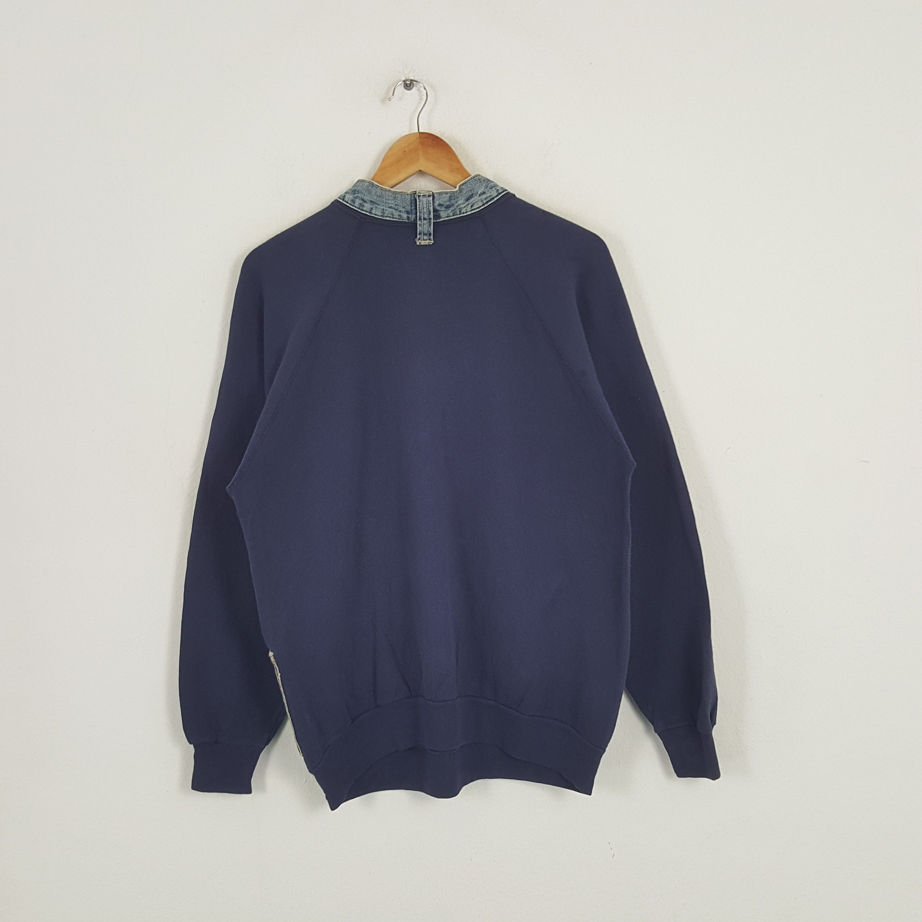 Vintage Vintage University Of Michigan American Promo Sweatshirt Size US L / EU 52-54 / 3 - 3 Thumbnail