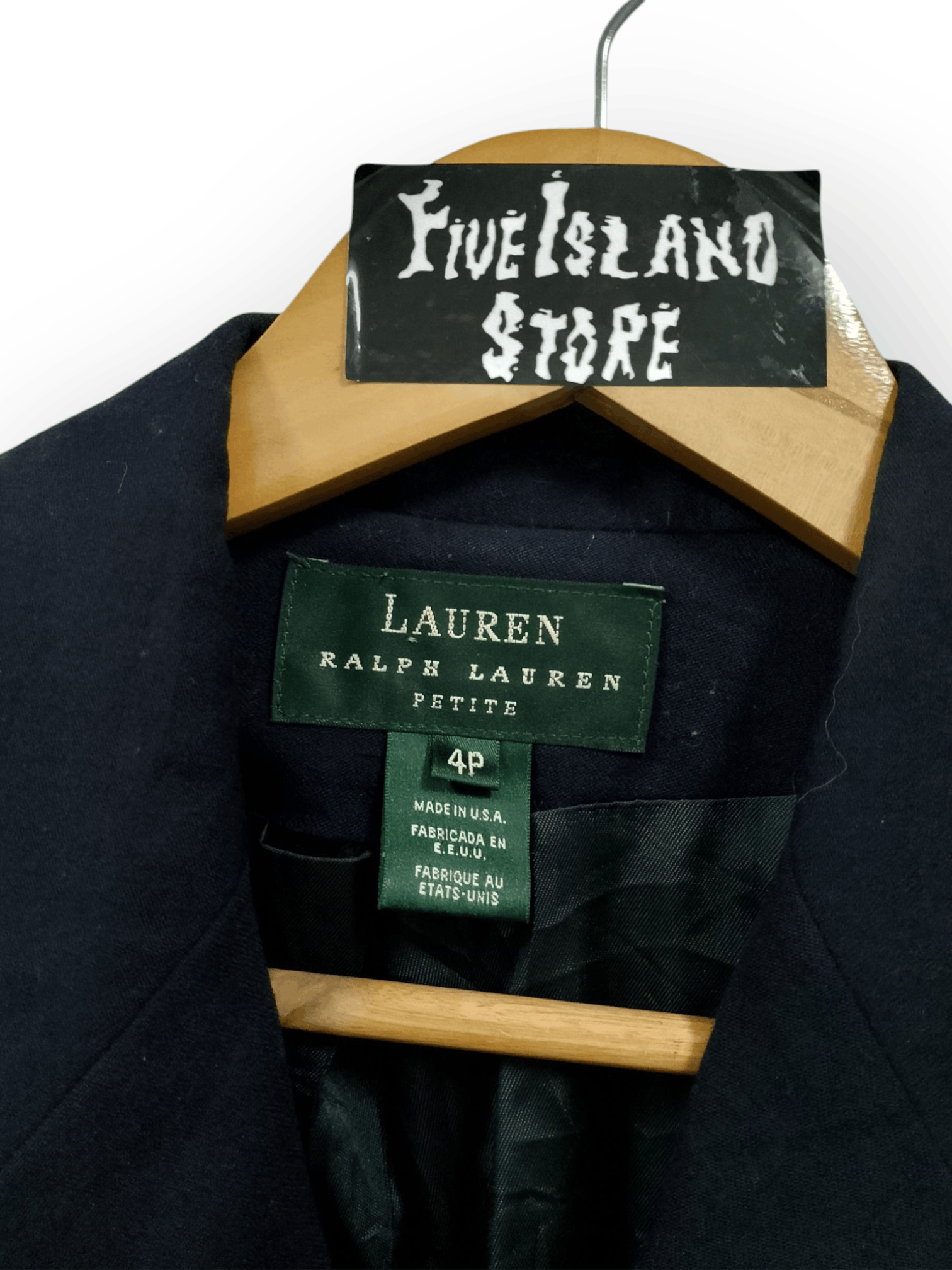 Ralph Lauren Lauren Ralph Lauren Navy Crest Blazer Size S / US 4 / IT 40 - 3 Thumbnail