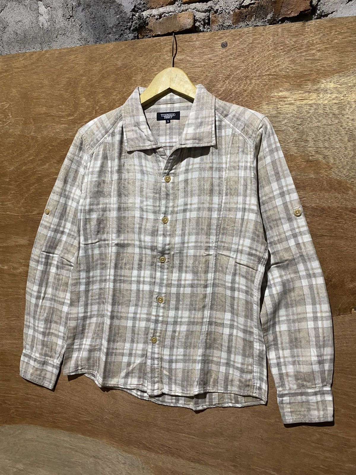 Tornado Mart 💸BINDING OFFER💸 TORNADO MART PLAID FLANNELSHIRT Size US M / EU 48-50 / 2 - 1 Thumbnail