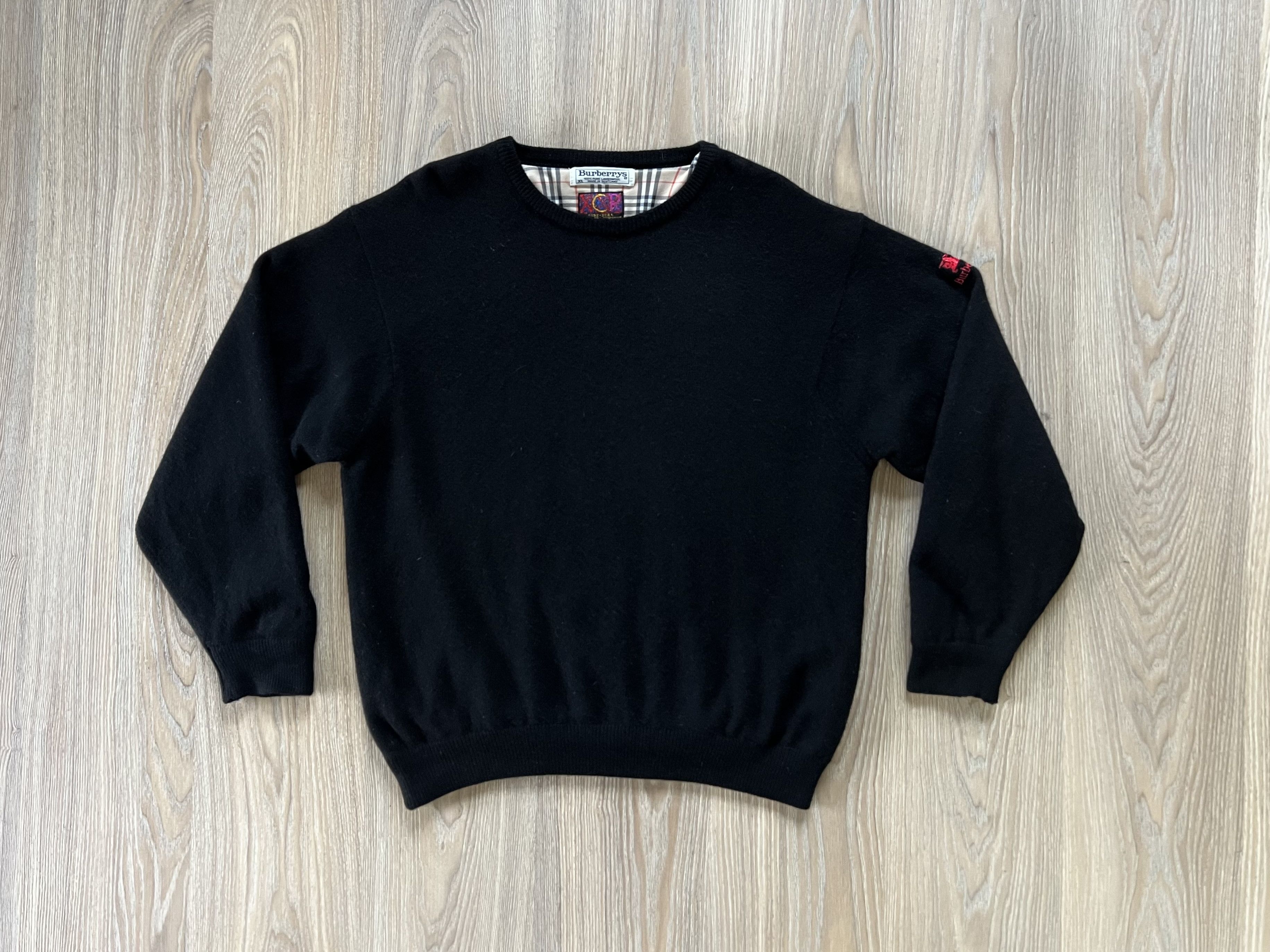 Vintage XCR Burberrys Wool Sweater
