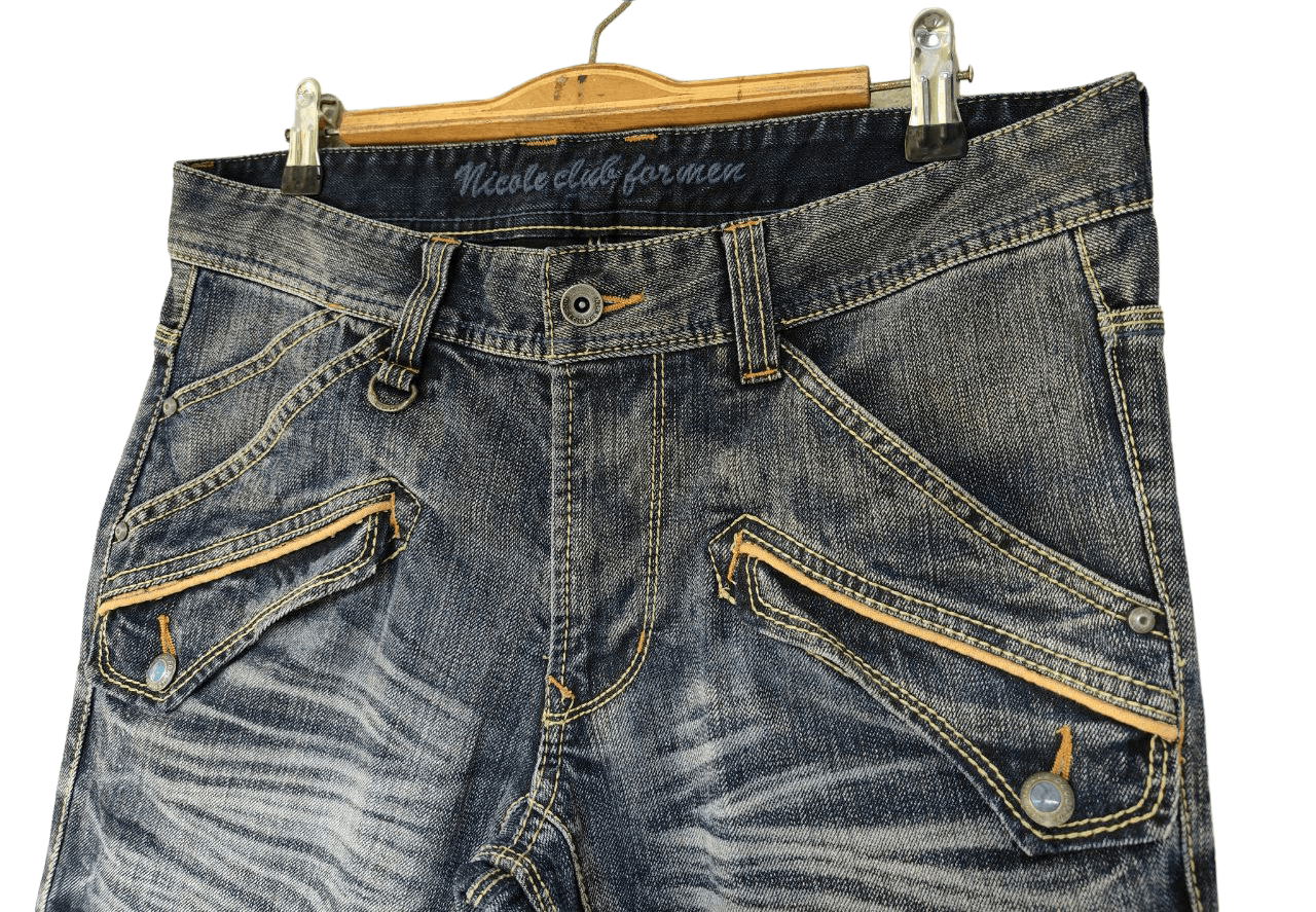 Nicole Club Nicole Club For Men Denim Pant Size US 34 / EU 50 - 4 Thumbnail