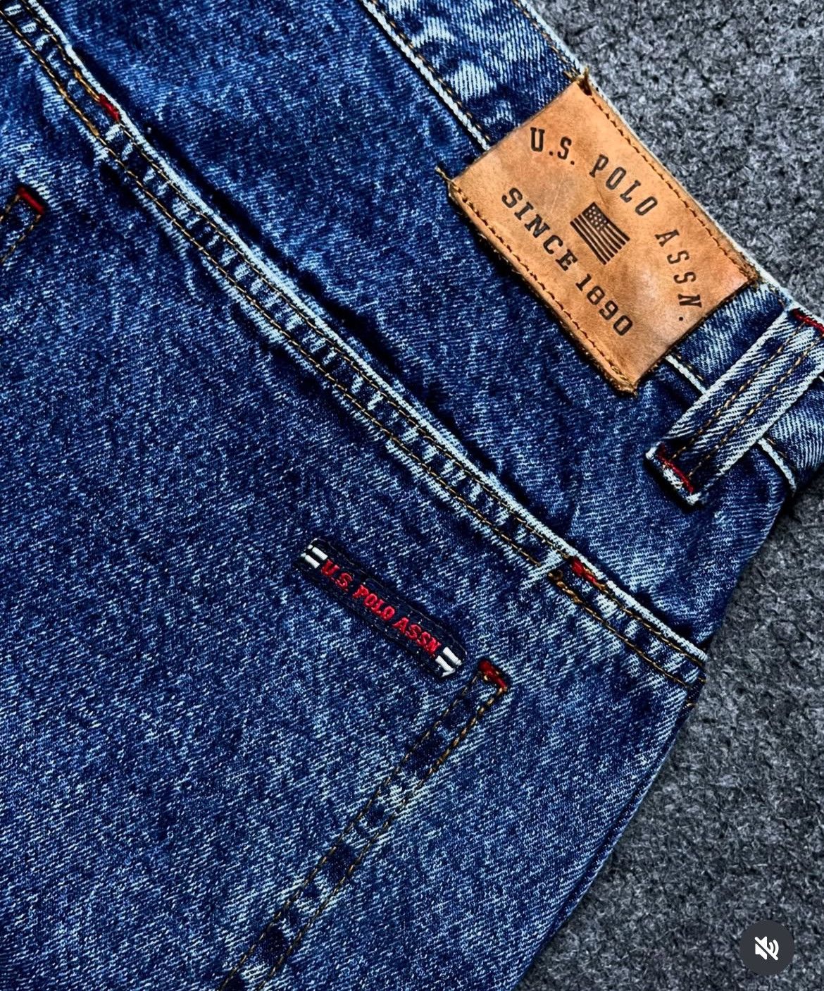 U.S. Polo Assn. × Vintage 90’S JORTS PANTS US POLO ASSN CARPENTER Y2K Size US 40 / EU 56 - 13 Thumbnail