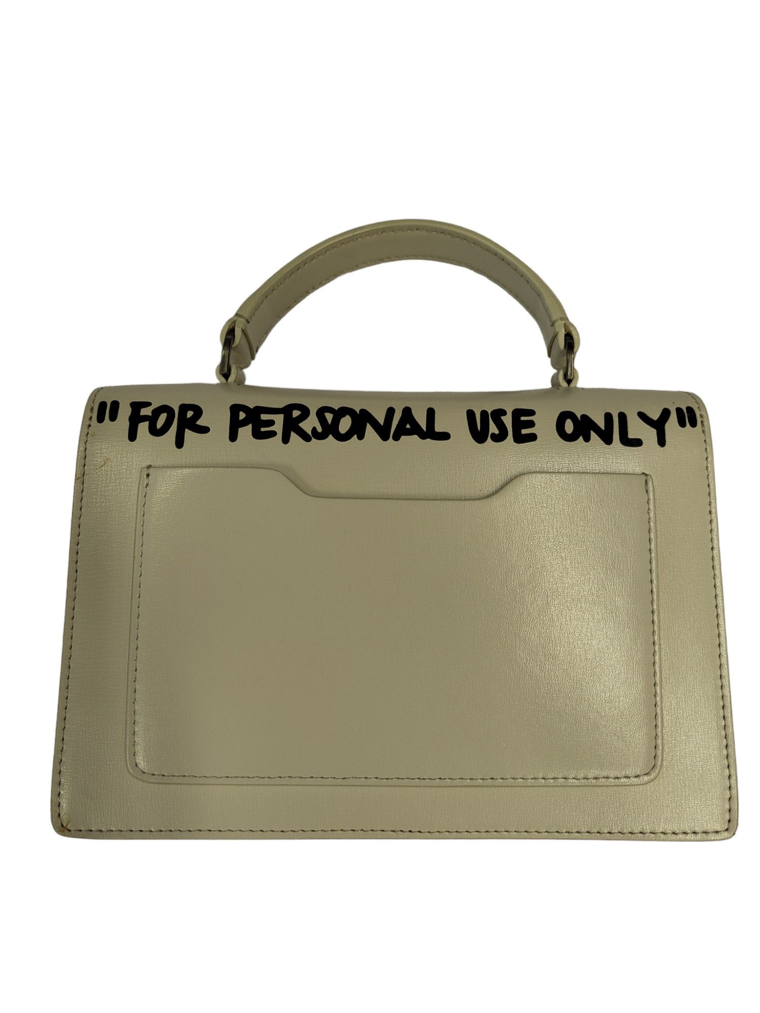 Off-White White Jitney 1.4 Leather Handbag Size ONE SIZE - 2 Thumbnail
