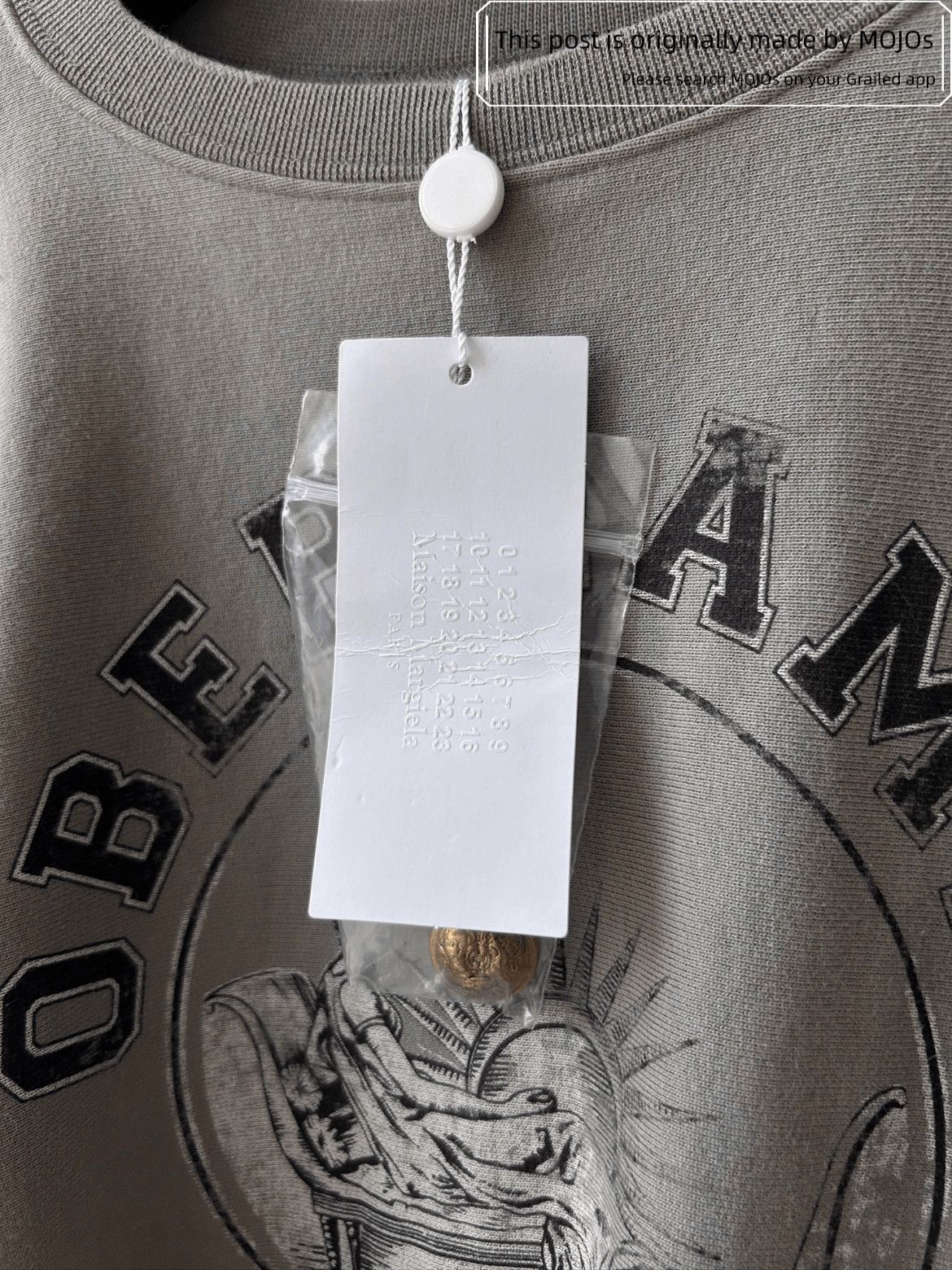 Maison Margiela Maison Margiela 17SS OBERKAMPF Logo Sweatshirt Size US M / EU 48-50 / 2 - 4 Thumbnail