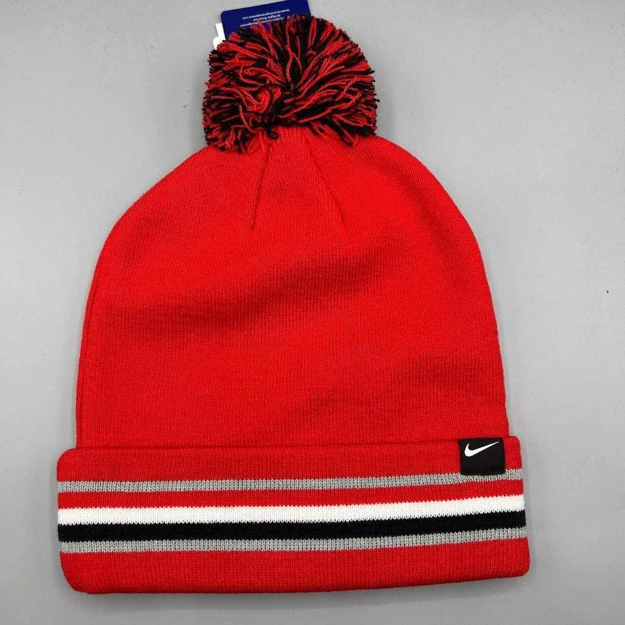 Nike Georgia Bulldogs x Nike Hat Men Cuffed Beanie Pom Pom Cap Size ONE SIZE - 2 Thumbnail