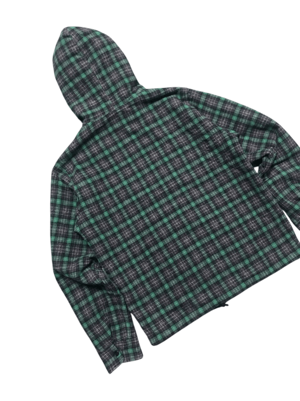 Japanese Brand Vintage Cootie Production Plaid Hooded Zipper Jacket Wool Size US M / EU 48-50 / 2 - 7 Thumbnail