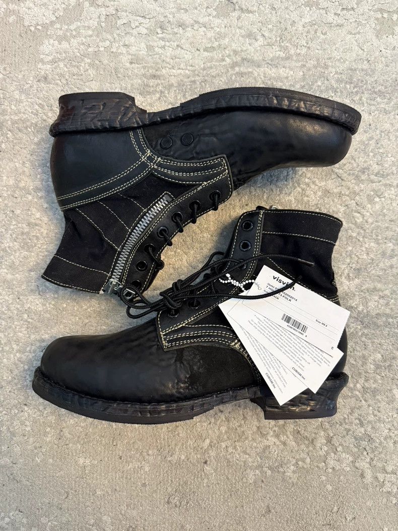 Visvim 7 Hole 73 Folk Black Sense Market 2011 | Grailed