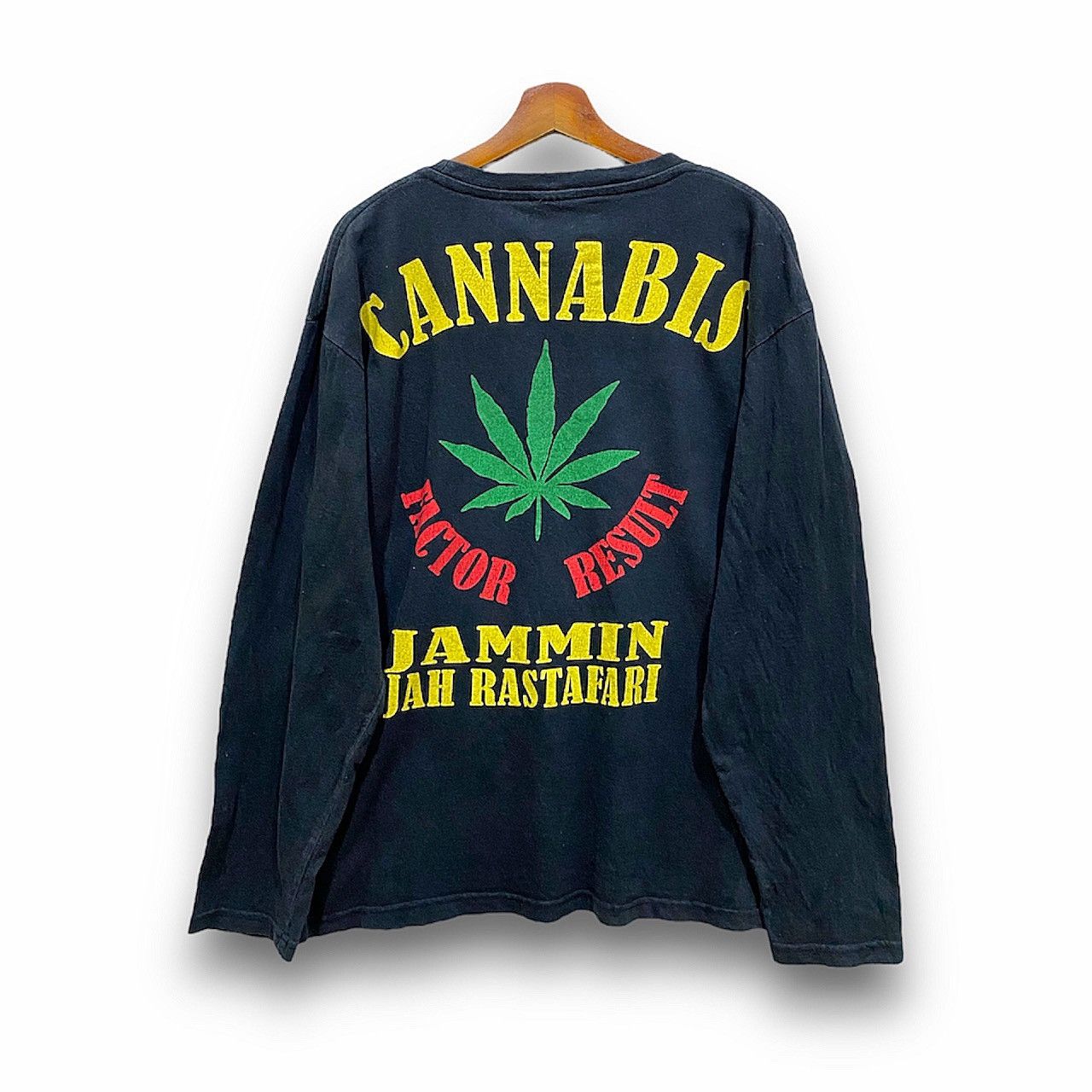Japanese Brand Y2K Defective Struct Cannabis jammin rasta Size US XL / EU 56 / 4 - 2 Thumbnail