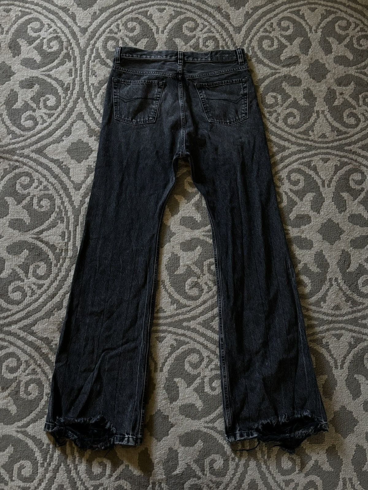 Balenciaga Balenciaga Lost Tapes Flared Jeans Size US 32 / EU 48 - 7 Thumbnail