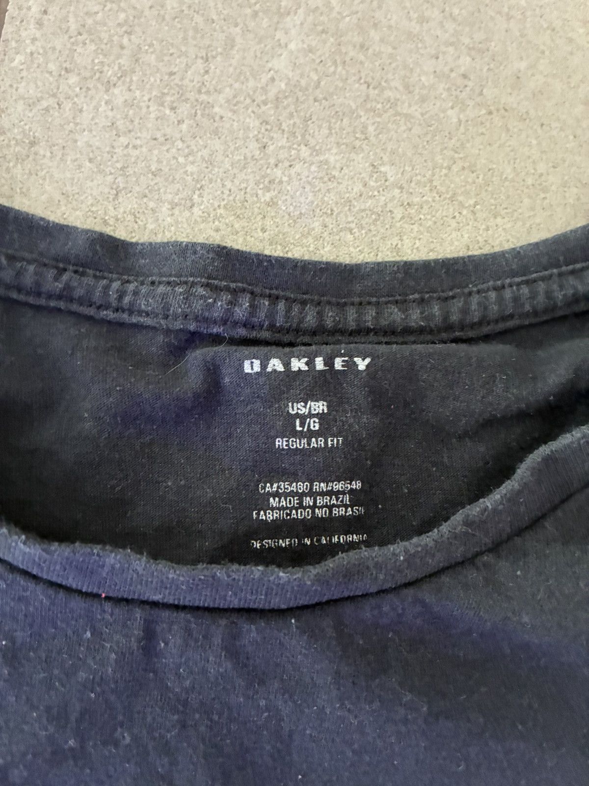 Oakley Oakley Frog Collection Tee Black Graphic Back Size L Size US L / EU 52-54 / 3 - 5 Thumbnail