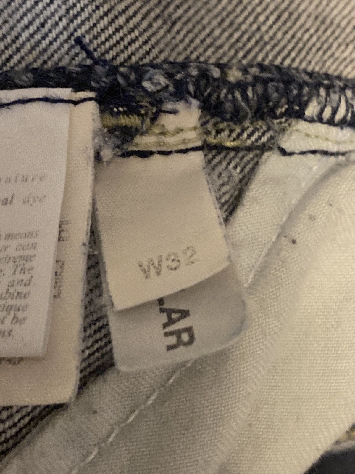 Yves Saint Laurent 32x32 YSL Jeans Denim Pants Size US 32 / EU 48 - 10 Thumbnail