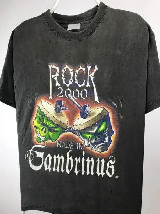 Band Tees Rock Y2K T-shirt gabrinus vintage rock band tee size Large Size US L / EU 52-54 / 3 - 6 Thumbnail