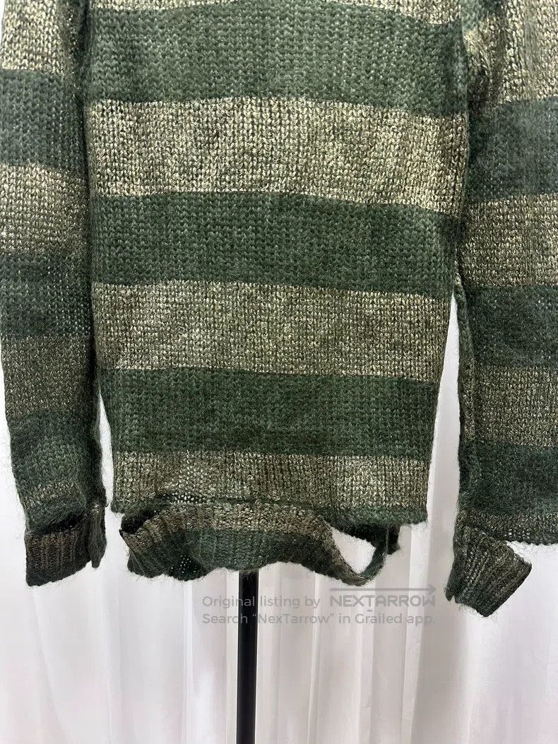 Junya Watanabe Junya Watanabe Distressed Safety Pin Sweater Size US M / EU 48-50 / 2 - 6 Thumbnail