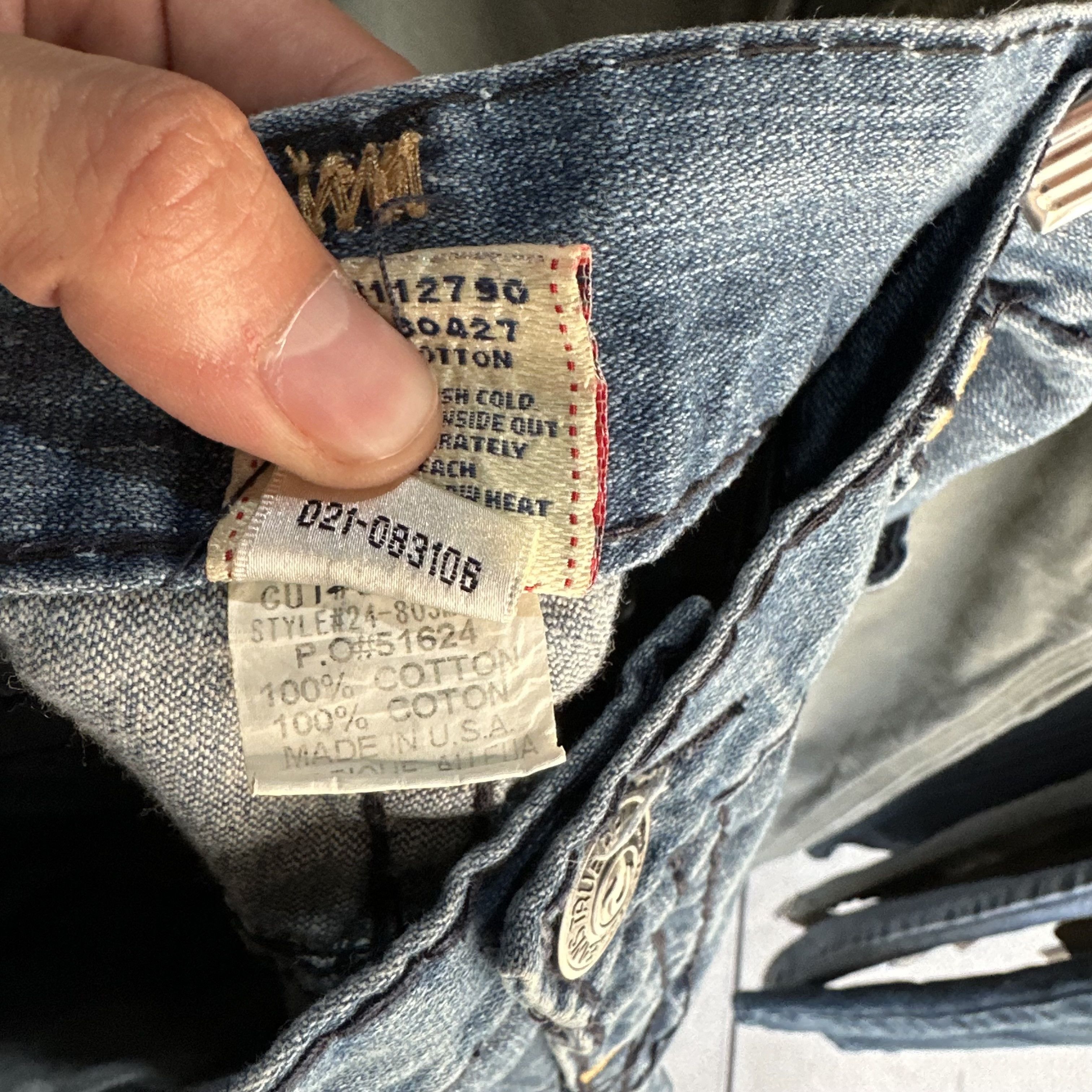 True Religion True Religion Billy Super T Jeans 38x33 Thick Stitching Size US 38 / EU 54 - 7 Thumbnail