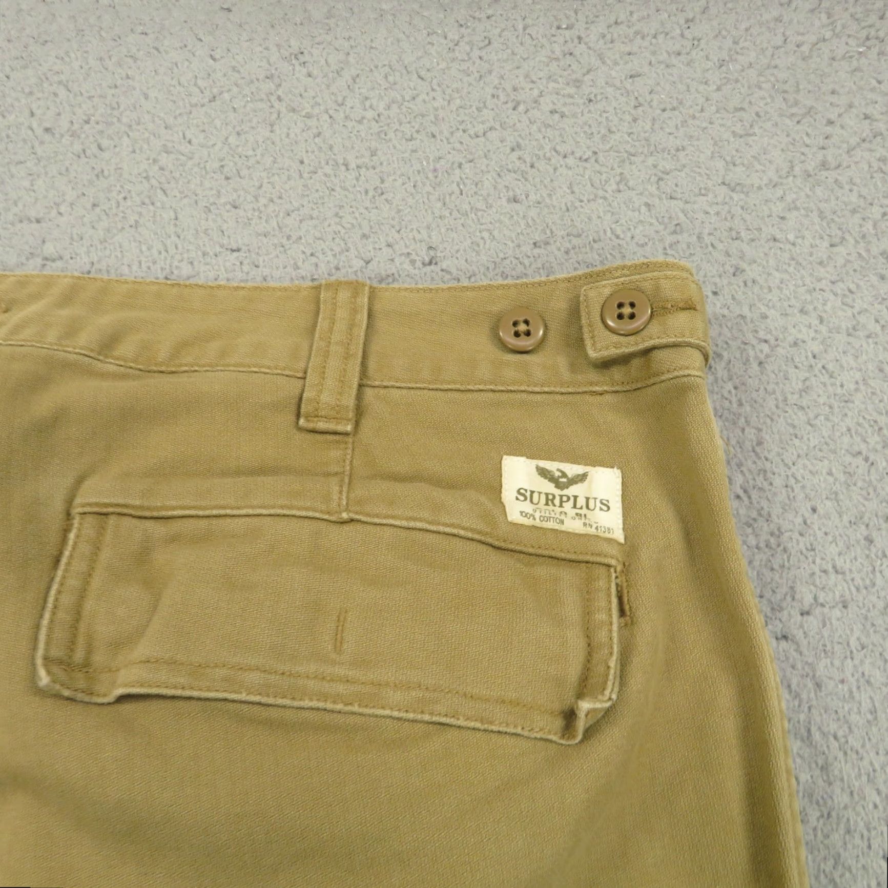Polo Ralph Lauren Polo Ralph Lauren Pants Mens 40x32 Cargo Straight Military Field Trousers Tabs Size US L / EU 52-54 / 3 - 5 Thumbnail