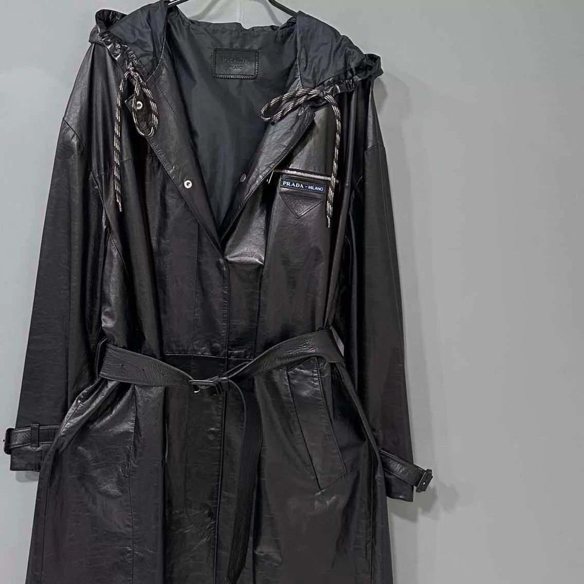 Prada PRADA Black Label Leather Jacket 38 99New Size XS / US 0-2 / IT 36-38 - 2 Thumbnail