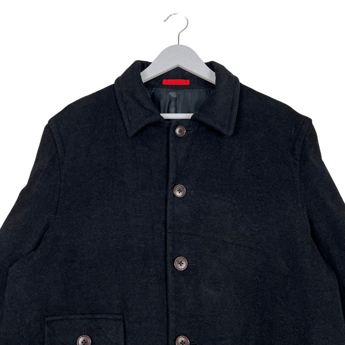 Japanese Brand 🔥 23 HOMME ONWARD PURE NEW WOOL COAT JACKET Size US M / EU 48-50 / 2 - 3 Thumbnail