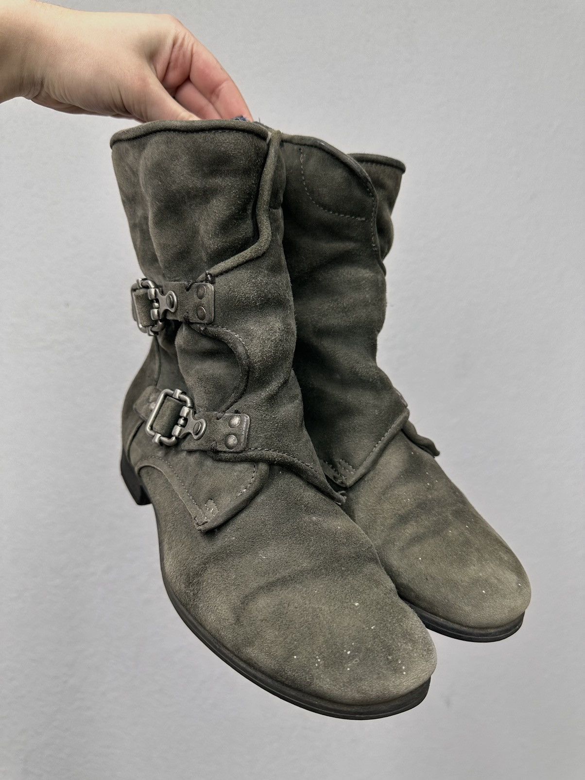 Guidi Vintage Leather Metal AS 98 Cowboys Italy KMRRI RICK owens Size US 8 / IT 38 - 2 Thumbnail