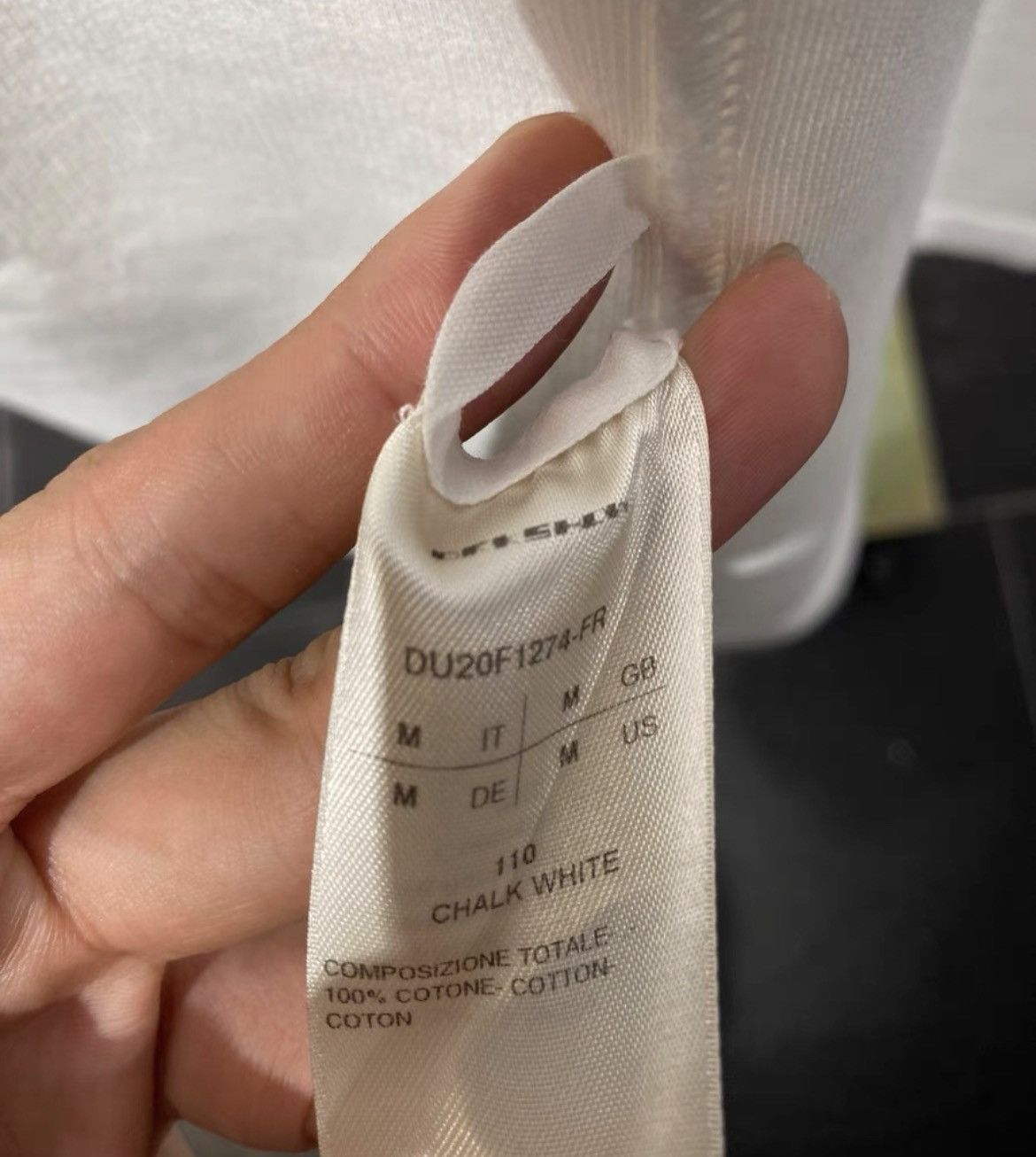Rick Owens Rick Owens Drkshdw white short sleeves Size US M / EU 48-50 / 2 - 4 Thumbnail