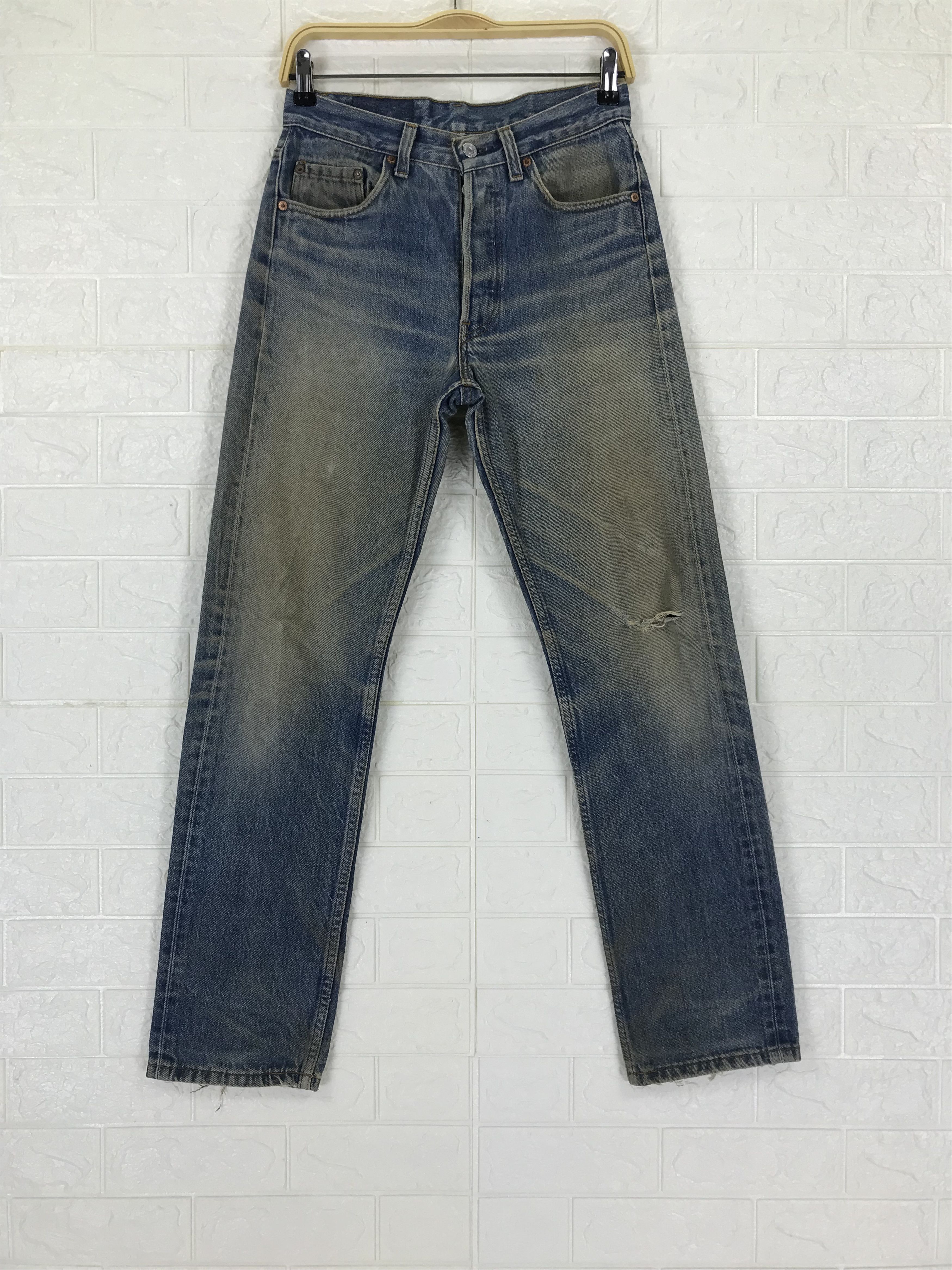 Levi's Vintage Levi's 501 Mud Wash Jeans Size US 29 - 1 Thumbnail