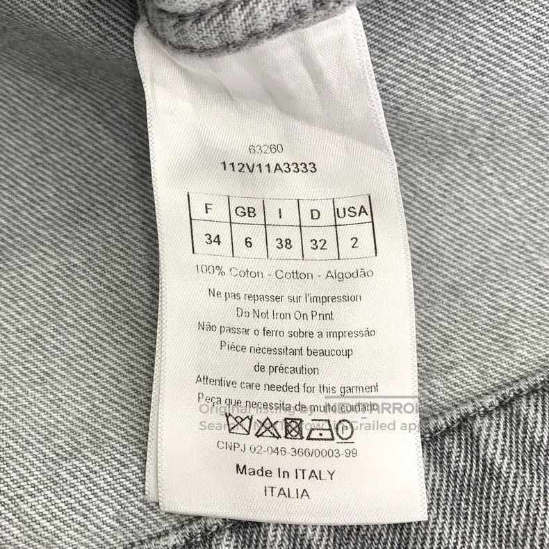 Dior Dior Gray-white animal jungle print cotton lapel long-slee Size XXS / US 00 / IT 34 - 8 Thumbnail