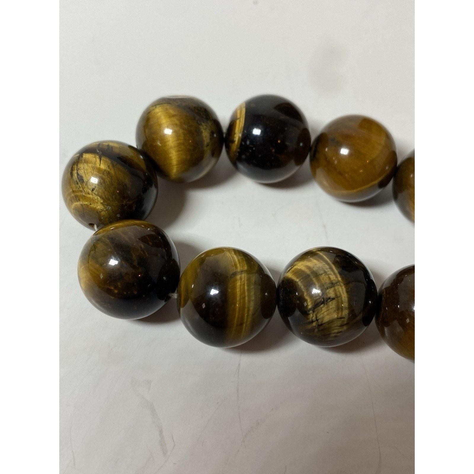 Other Tiger’s Eye Stone Beaded Bracelet Size ONE SIZE - 4 Thumbnail