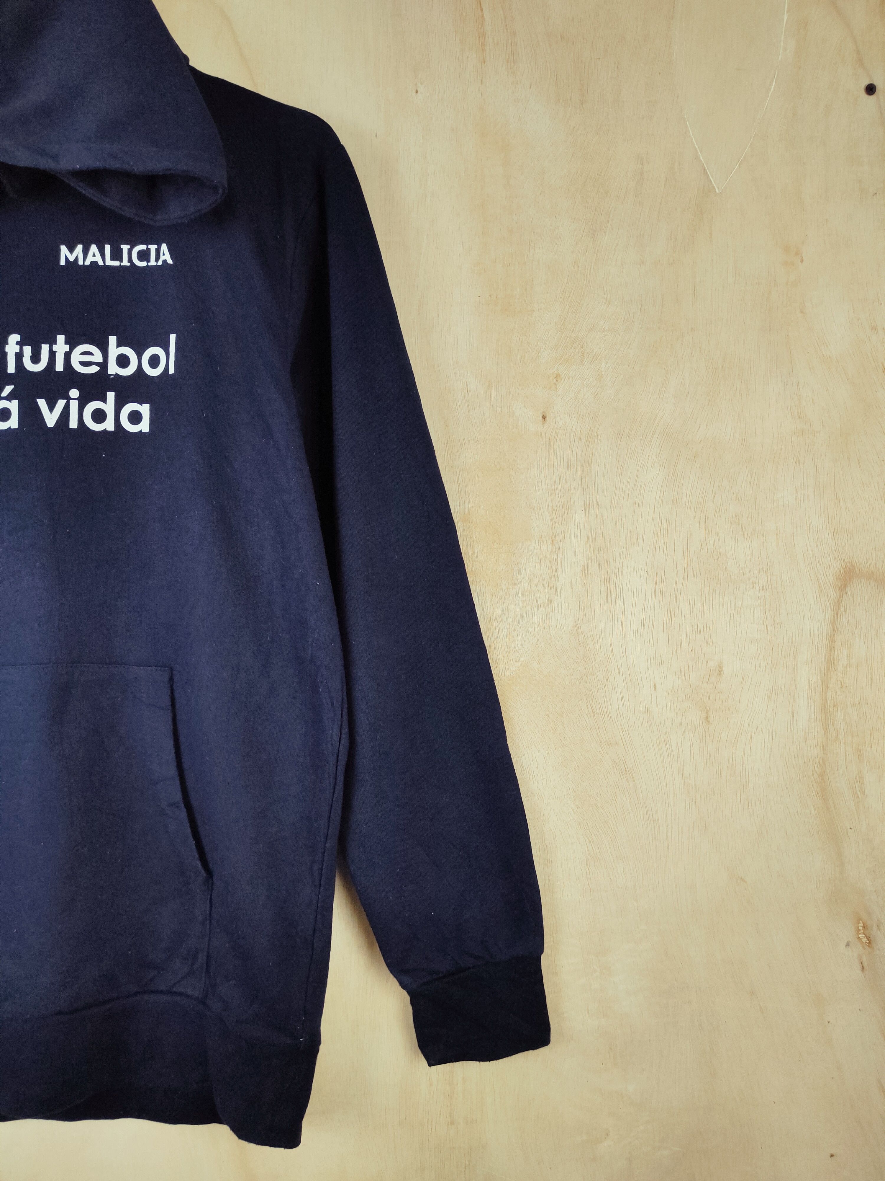 Homespun Knitwear × Vintage Vintage 💥 Malicia Dark Blue Hoodie Sweatshirts Size US M / EU 48-50 / 2 - 5 Thumbnail