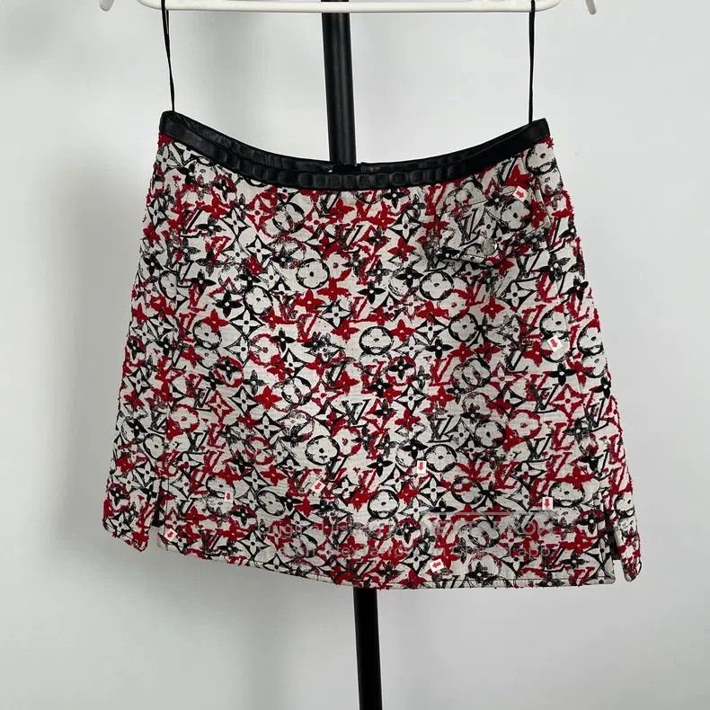 Louis Vuitton Louis Vuitton Cotton presbyopic floral skirt Size 35" - 2 Thumbnail