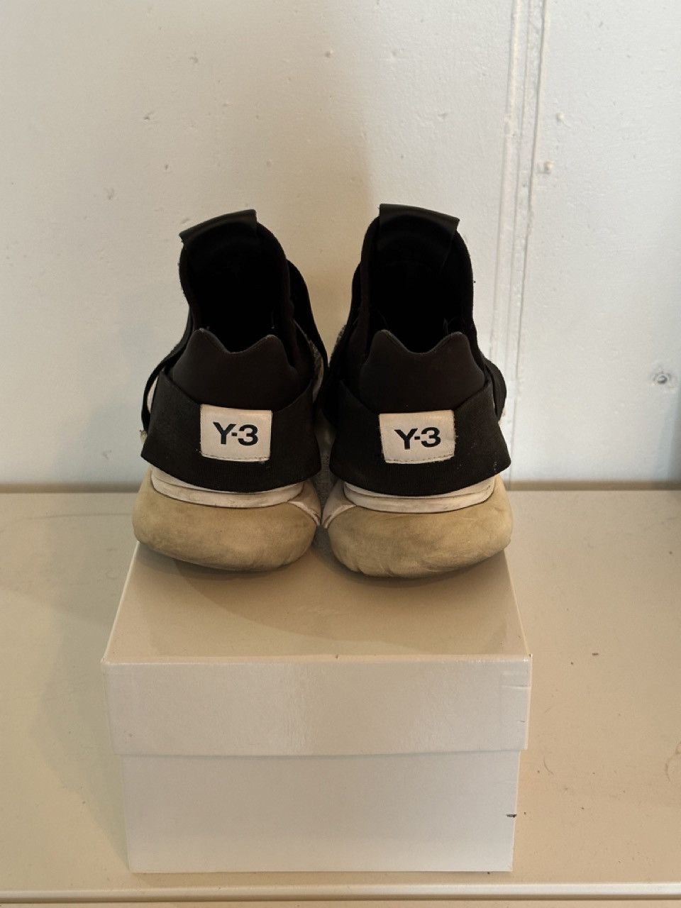Adidas × Y-3 × Yohji Yamamoto Y-3 Qasa Low II 2 Black White 2014 Size US 8 / EU 41 - 4 Thumbnail
