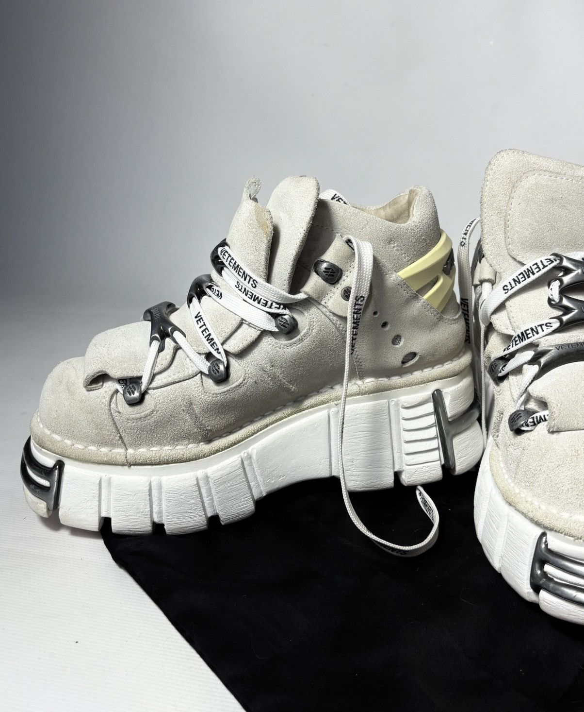 New Rock × Vetements Vetements New Rock leather boots Size US 7 / EU 40 - 4 Thumbnail