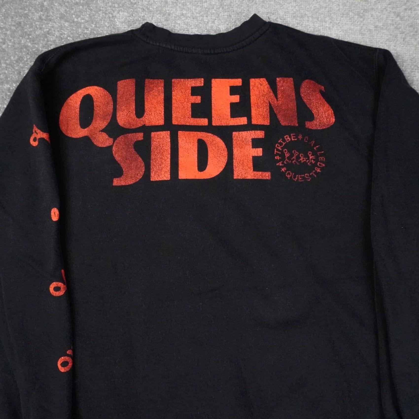 Quest A Tribe Called Quest Queens Side Mens 2XL Black Long Sleeve Pullover Sweatshirt Size US XXL / EU 58 / 5 - 8 Thumbnail