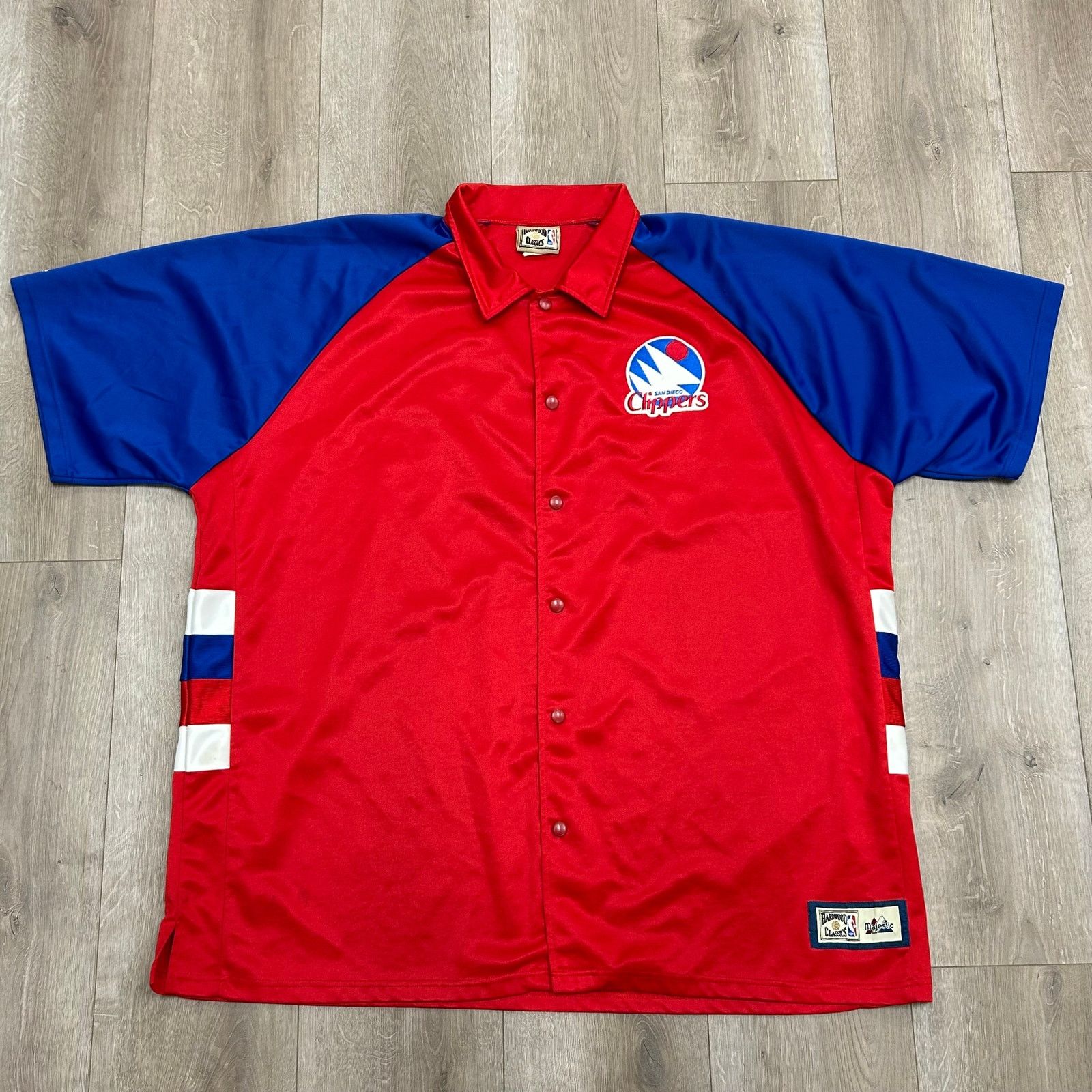 Majestic Majestic San Diego Clippers NBA warm-up jersey size 3XL B9 Size US XXL / EU 58 / 5 - 1 Thumbnail