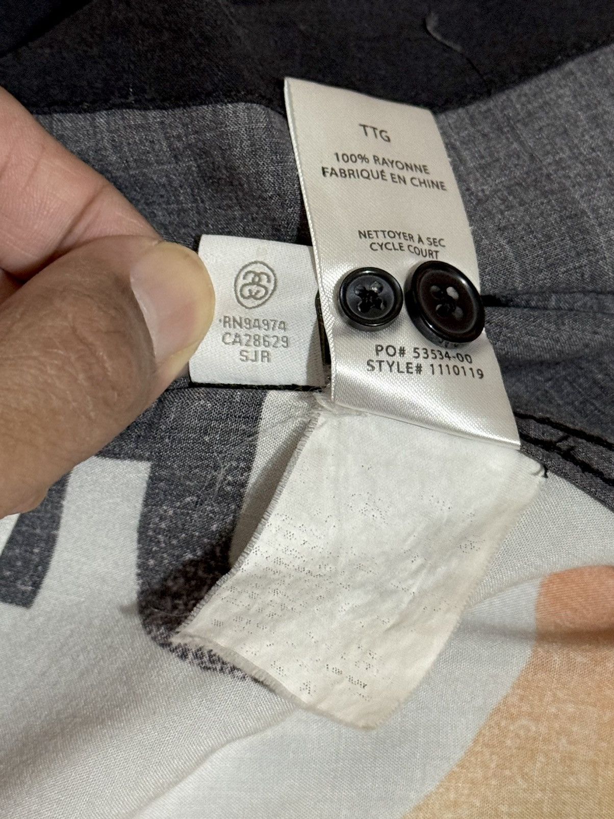 Stussy Stussy Pool Hall Shirt Black Size US XXL / EU 58 / 5 - 5 Thumbnail