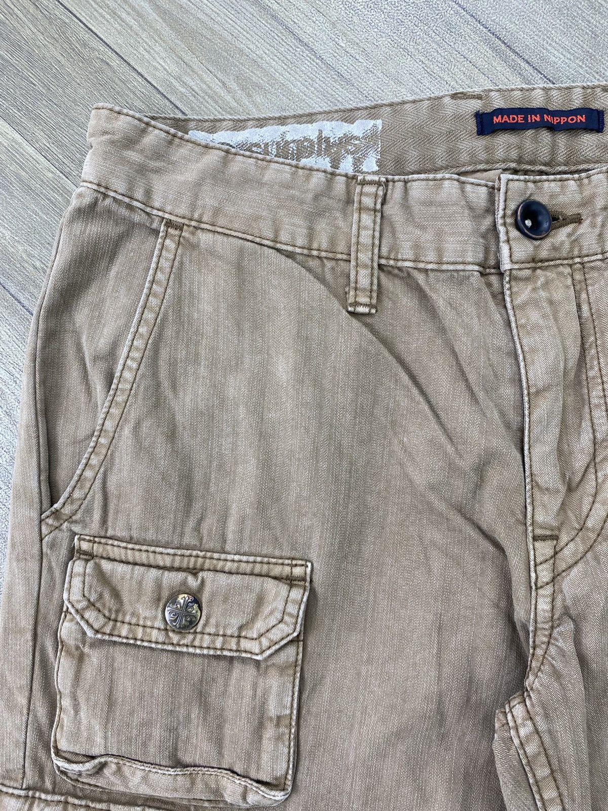 Hysteric Glamour 2000s Surplus Made In Nippon 3D Pocket Bondage Cargo Pants Size US 30 / EU 46 - 7 Thumbnail
