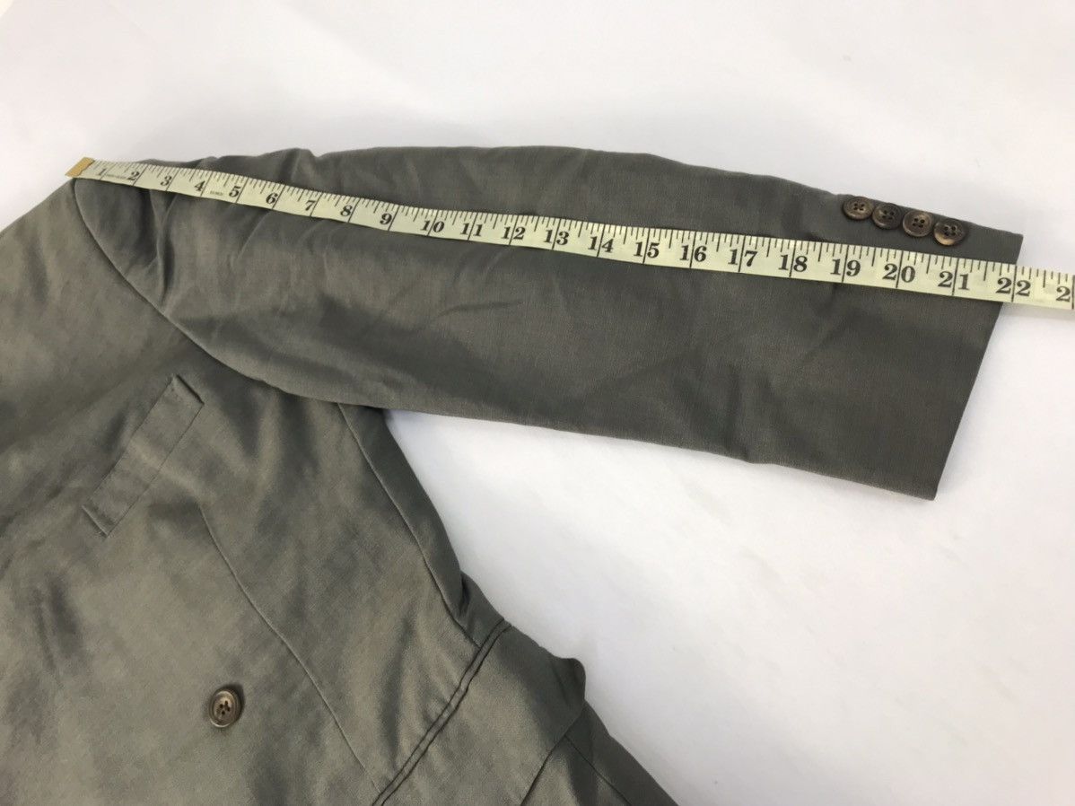 Burberry 90s Burberrys Wool & Mohair Double Breasted Coat Jacket Size US L / EU 52-54 / 3 - 12 Thumbnail